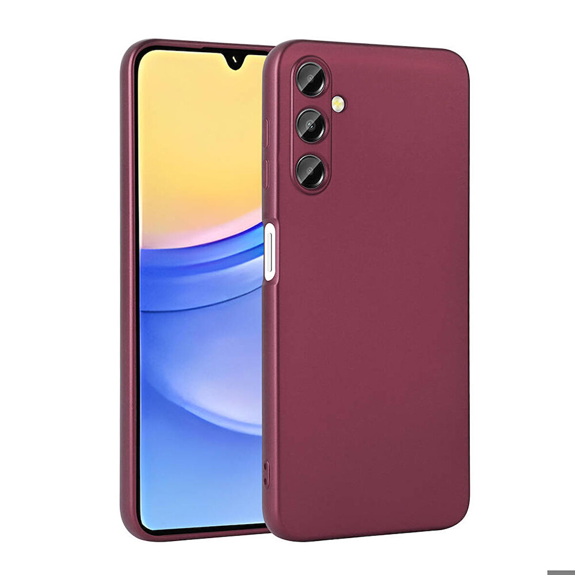 Samsung Galaxy A15 ile Uyumlu Kılıf Soft Premium Yumuşak Silikon Telefon Kılıfı Kapak