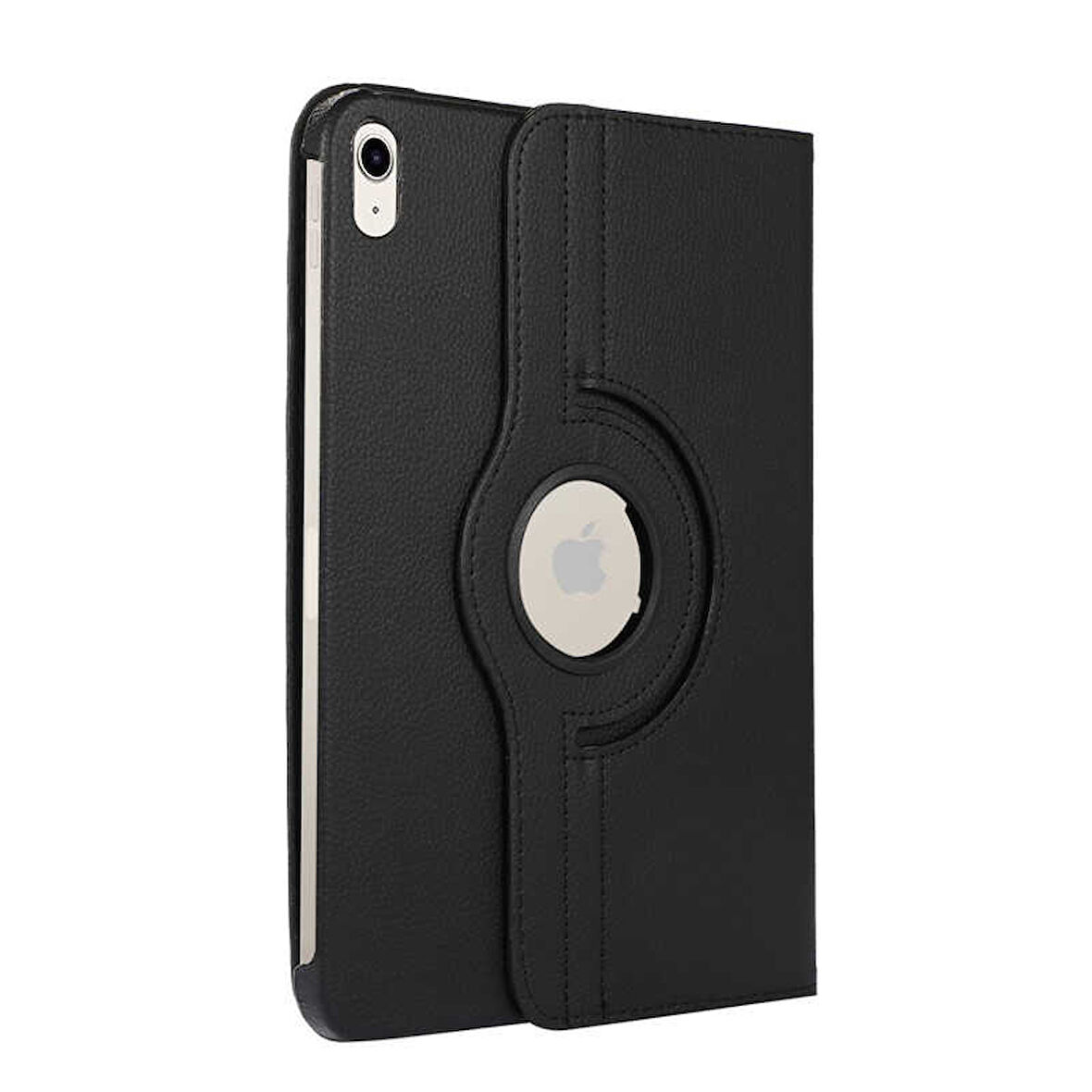Apple iPad A16 11.Nesil (A3354-A3355) 360 Dönebilen Pu Deri Standlı Tablet Kılıfı