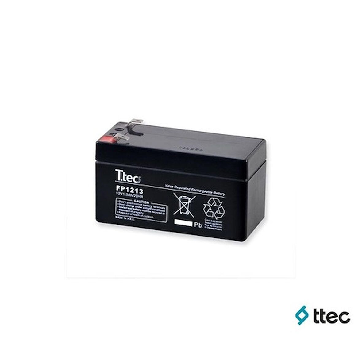 TTEC 12V 1,3AH BAKIMSIZ KURU AKÜ (4401)