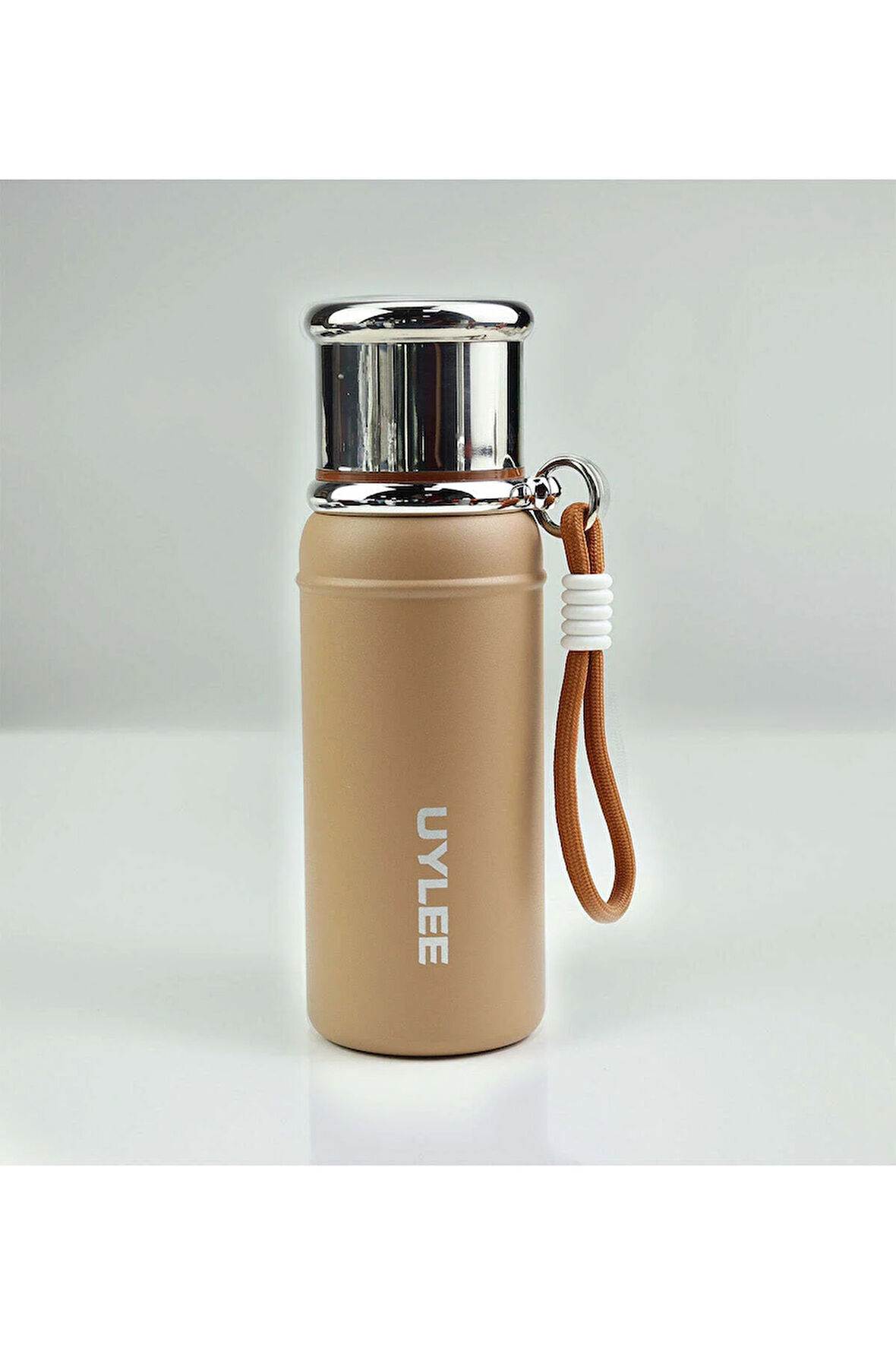 Kahverengi Çelik Termos 500 ml