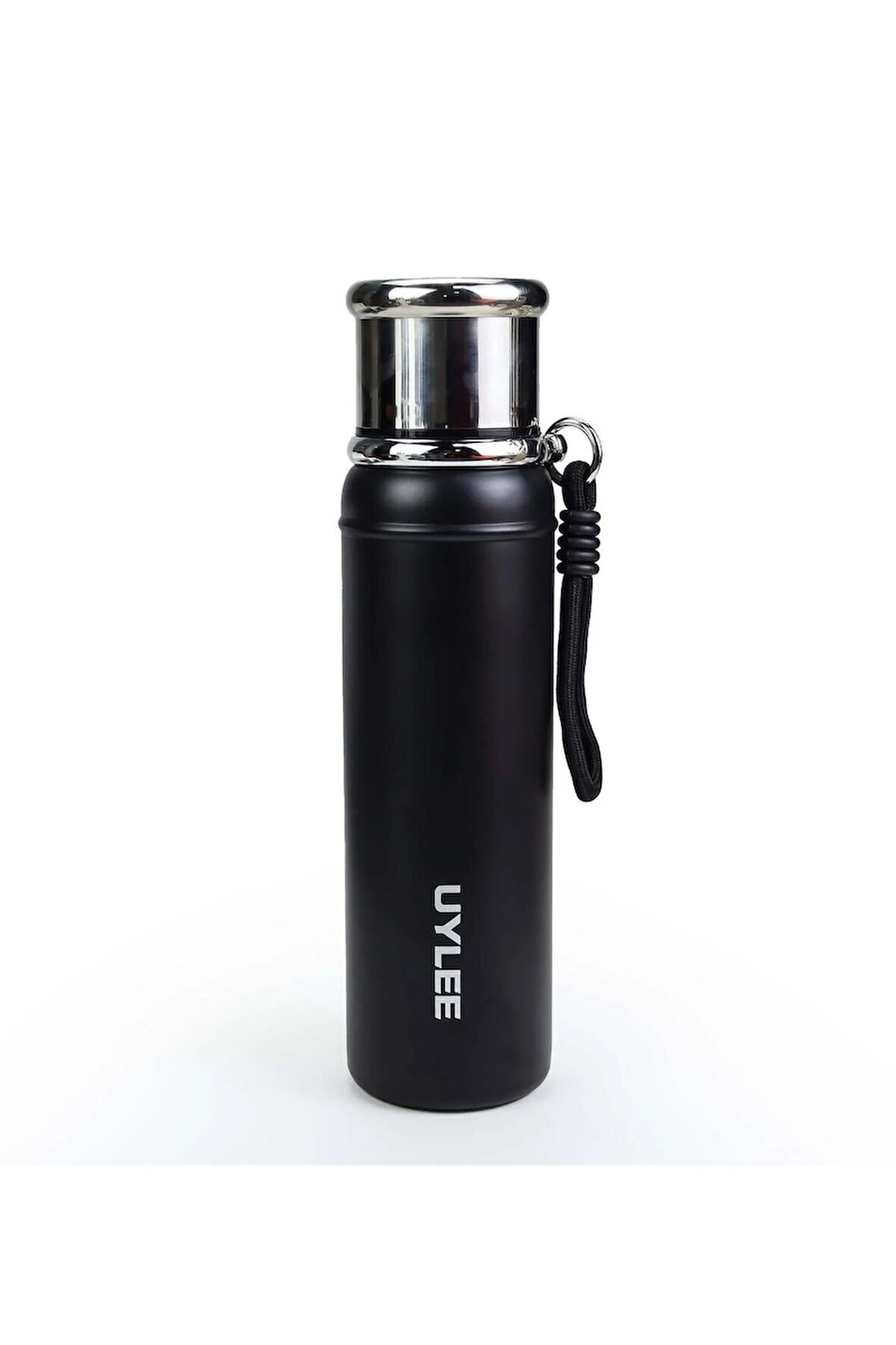 Siyah Çelik Termos 700 ml