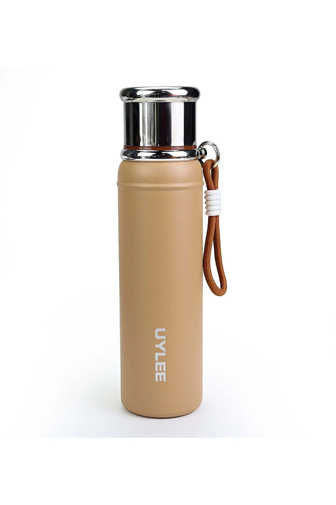 Kahverengi Çelik Termos 700 ml