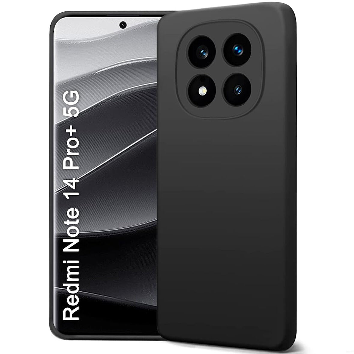 Xiaomi Redmi Note 14 Pro Plus Kılıf Esnek Yumuşak Silikon Tam Koruma Telefon Kılıfı Kapak