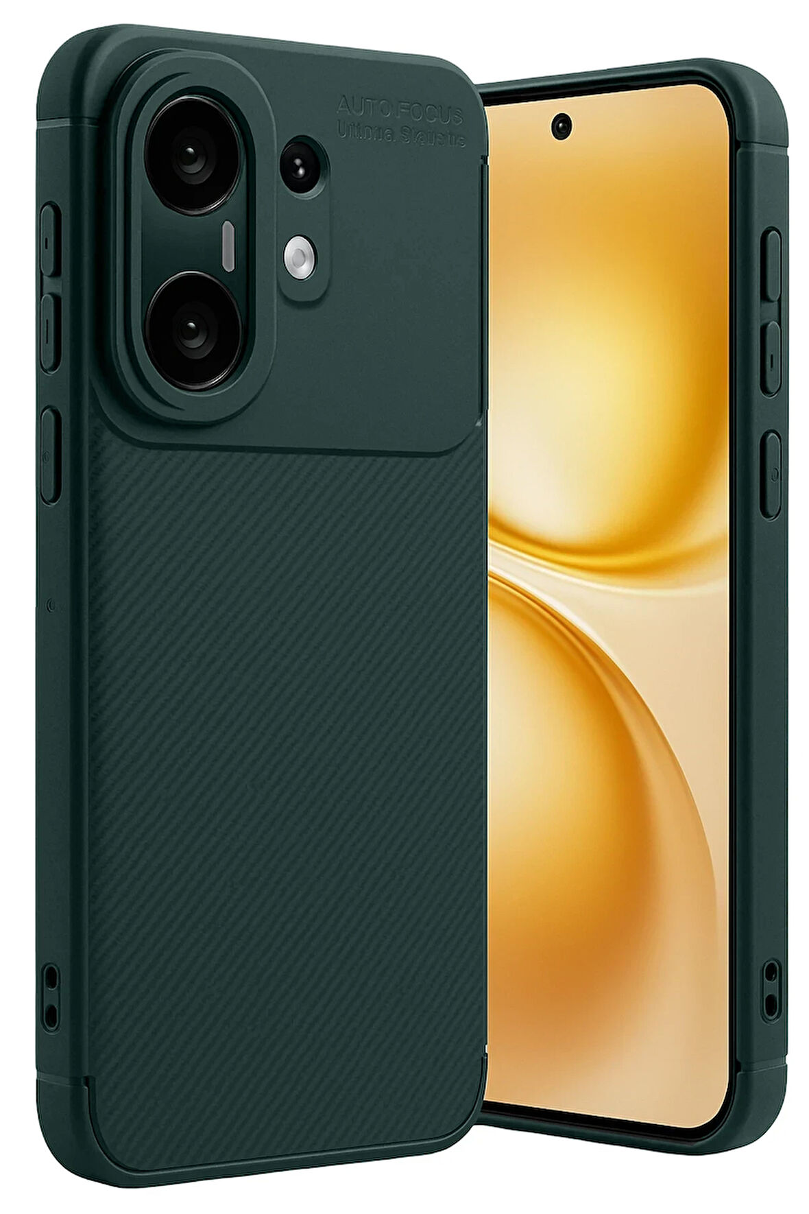 Vivo X200 FE Uyumlu Kılıf Karbon Tasarım Kamera Korumalı Silikon Telefon Kılıfı Kapak