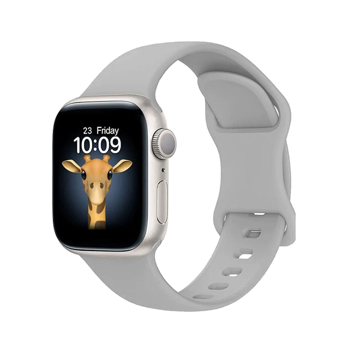 Apple Watch Series 10 46mm Uyumlu Yumuşak Hafif Silikon Kordon Kayış