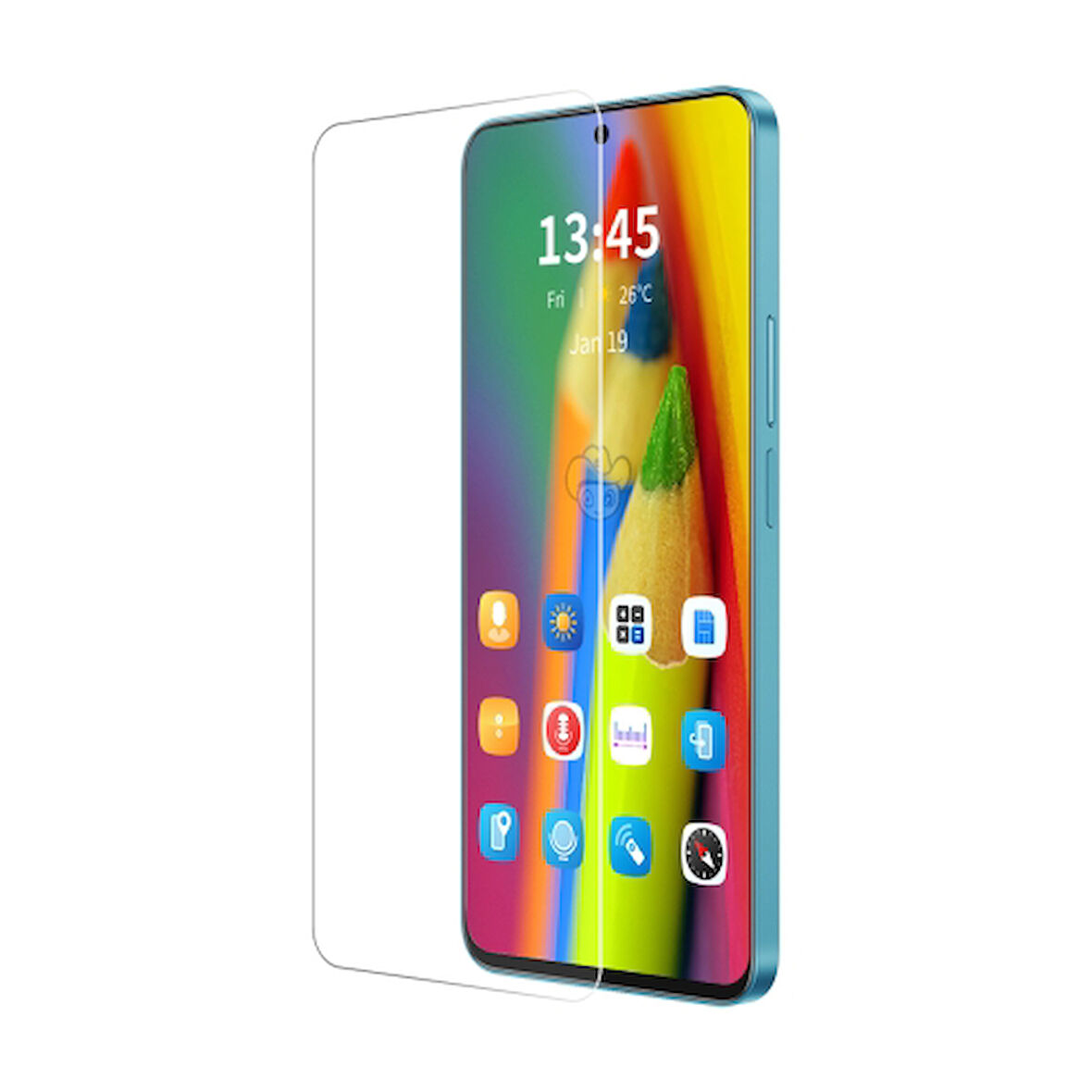 Samsung Galaxy A36 ile Uyumlu Ekran Koruyucu Şeffaf Temperli Kırılmaz Cam Ekran Koruyucu