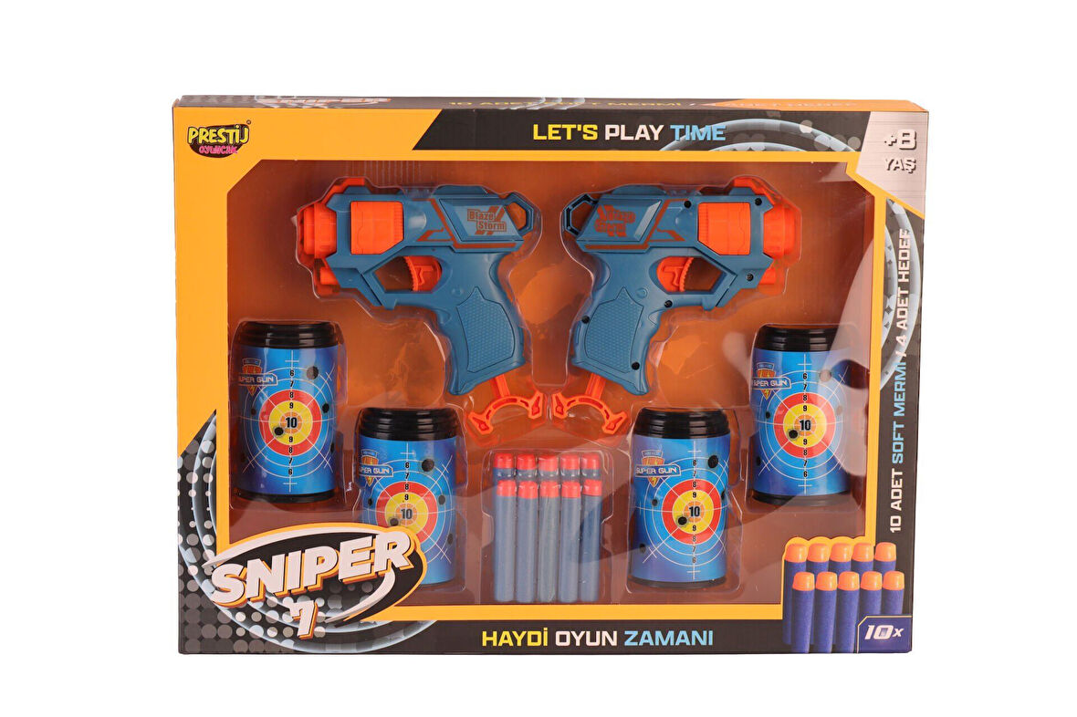 FAB 6006 KUTULU 3 HEDEFLİ SNİPER 7 DART ATICI