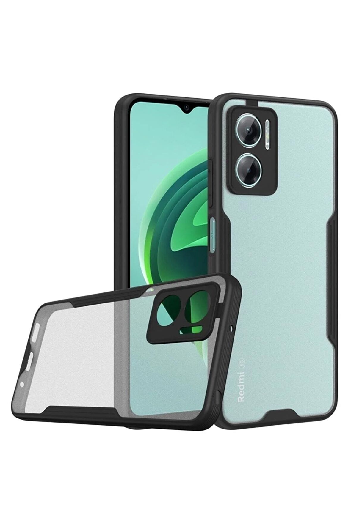 Xiaomi Redmi Note 11e Ile Uyumlu Kılıf Pastel Renki Şeffaf Ultra Ince Hafif Telefon Kılıfı Kapak