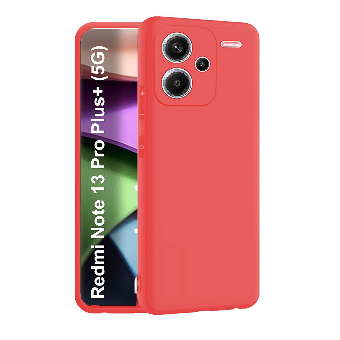 Xiaomi Redmi Note 13 Pro Plus 5G ile Uyumlu Kılıf Içi Kadife Lansman Tasarım Telefon Kılıfı Kapak