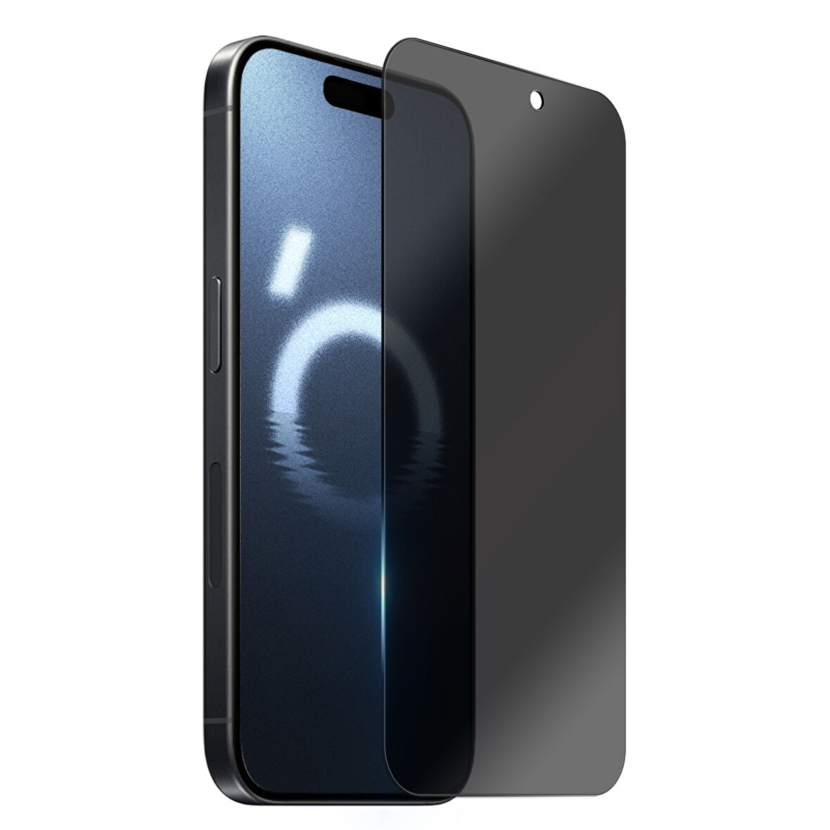 Apple iPhone 16 Pro Max Uyumlu Ekranı Tam Kaplayan Hayalet Privacy Güçlendirilmiş Cam Ekran Koruyucu