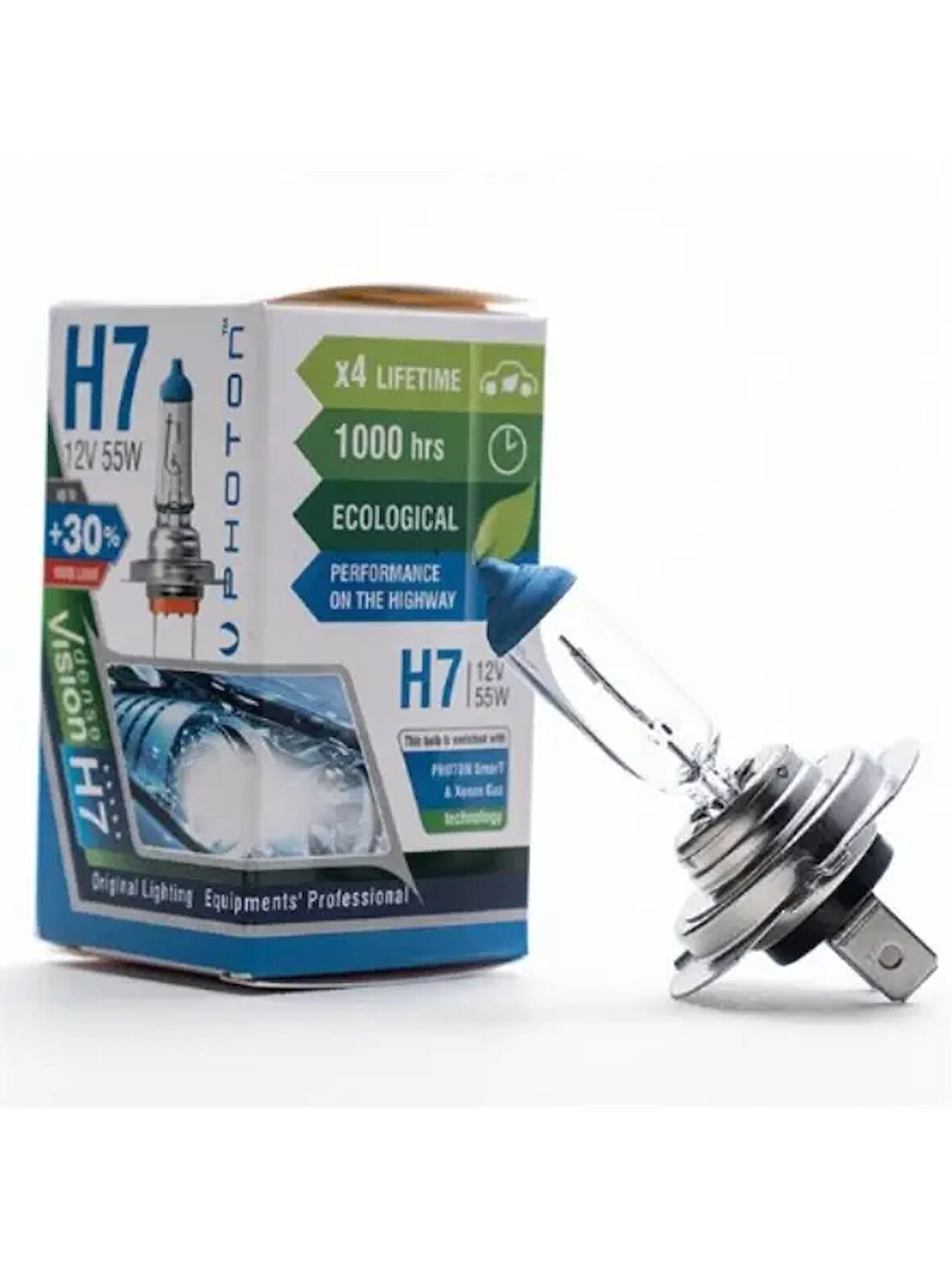 H7 12V 55W ECO +%30 FAZLA ISIK