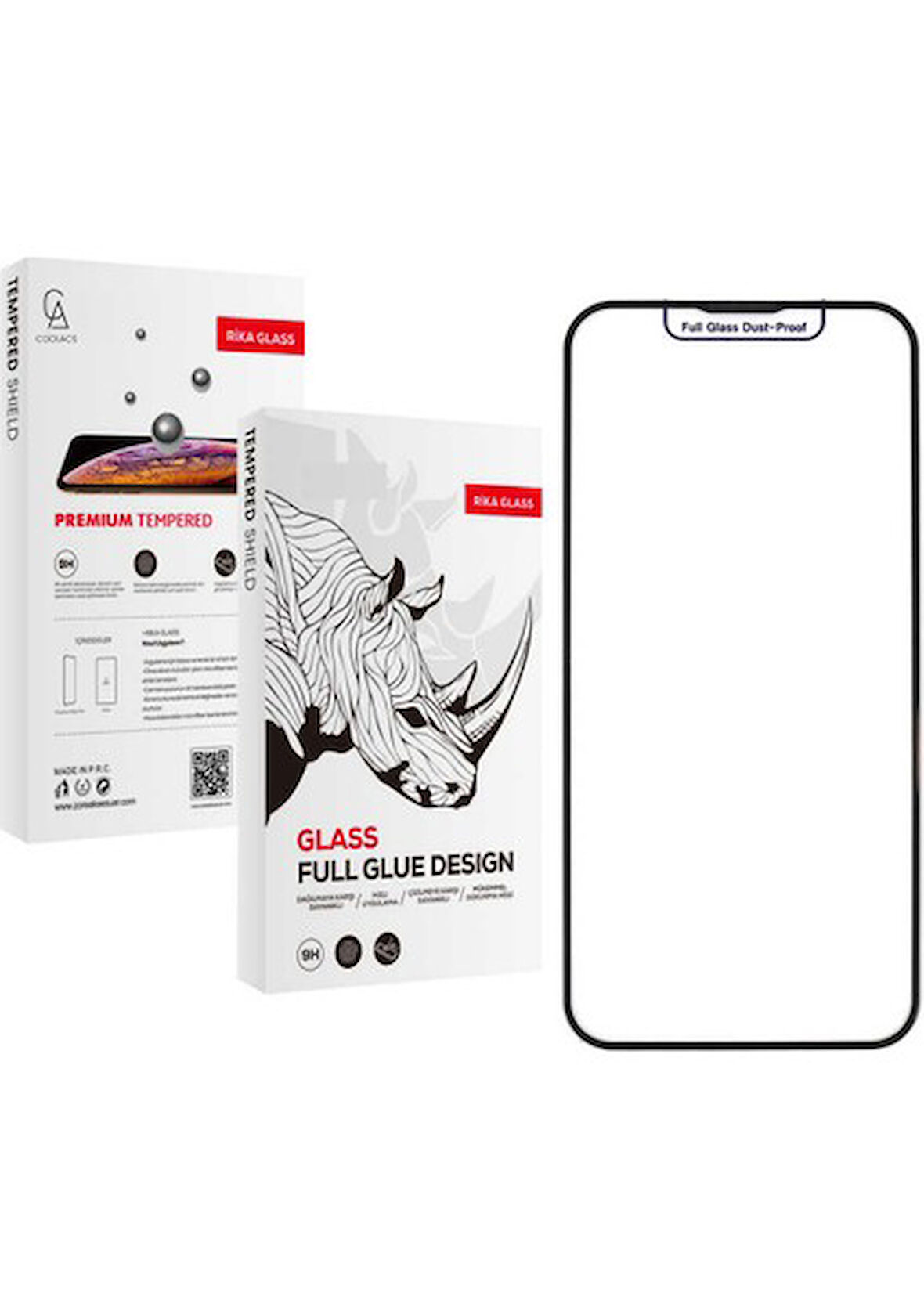 Apple iPhone 16 Plus ile Uyumlu Ekran Koruyucu Premium Filtreli Kırılmaz Cam Ekran Koruyucu