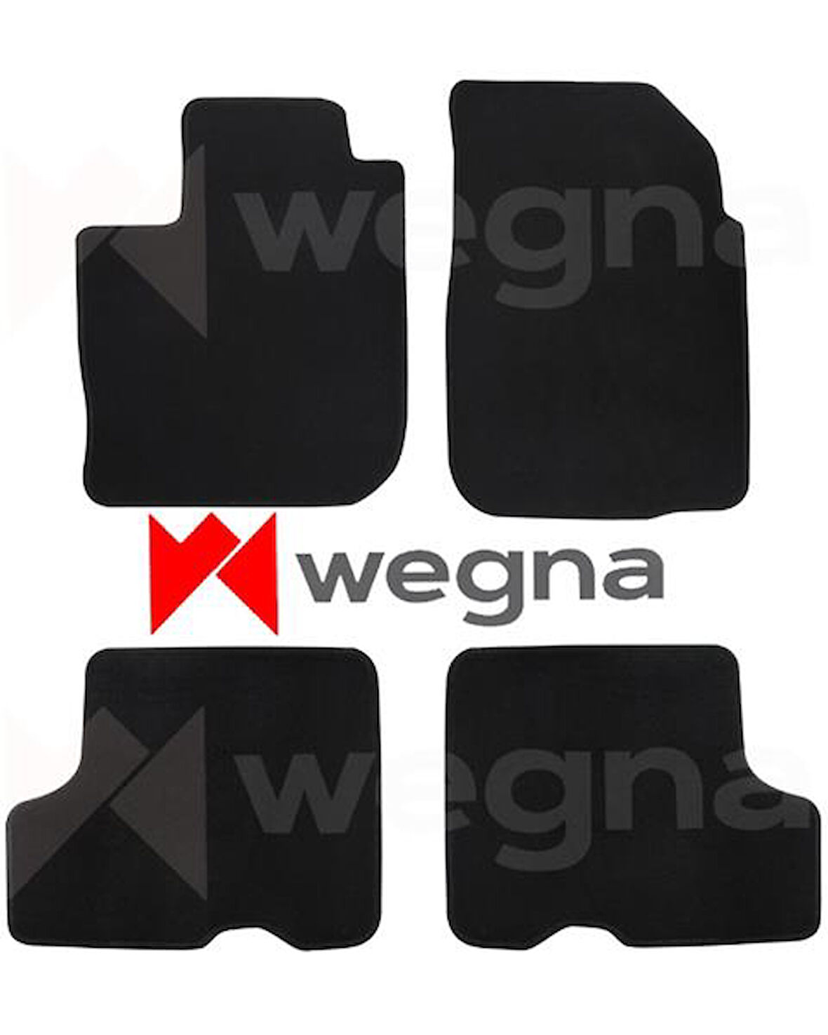 HALI PASPAS SİYAH DACIA DUSTER 4102 2010-2018 PASPAS