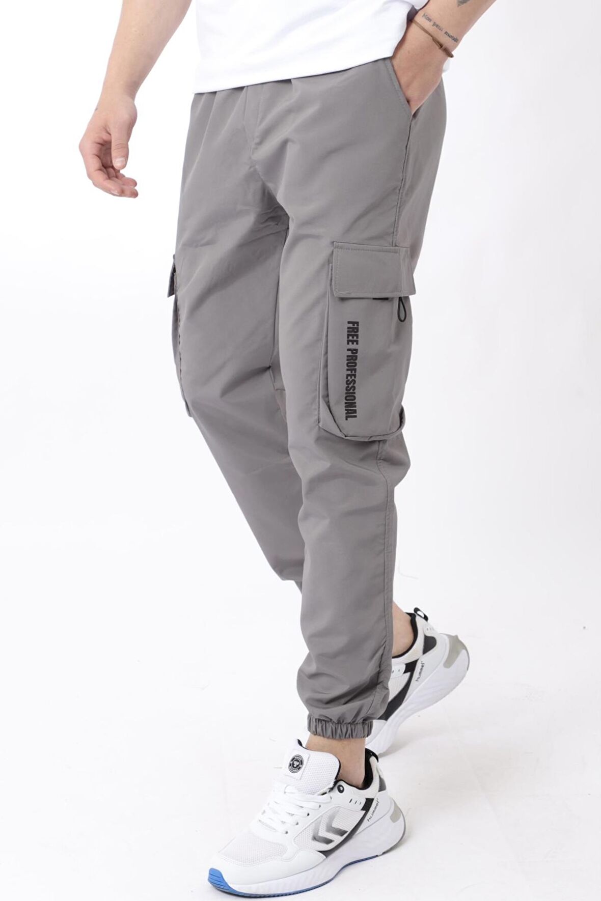 Paraşüt Kumaş Paça Lastikli Kargo/Jogger Alt PLDP 01_70093