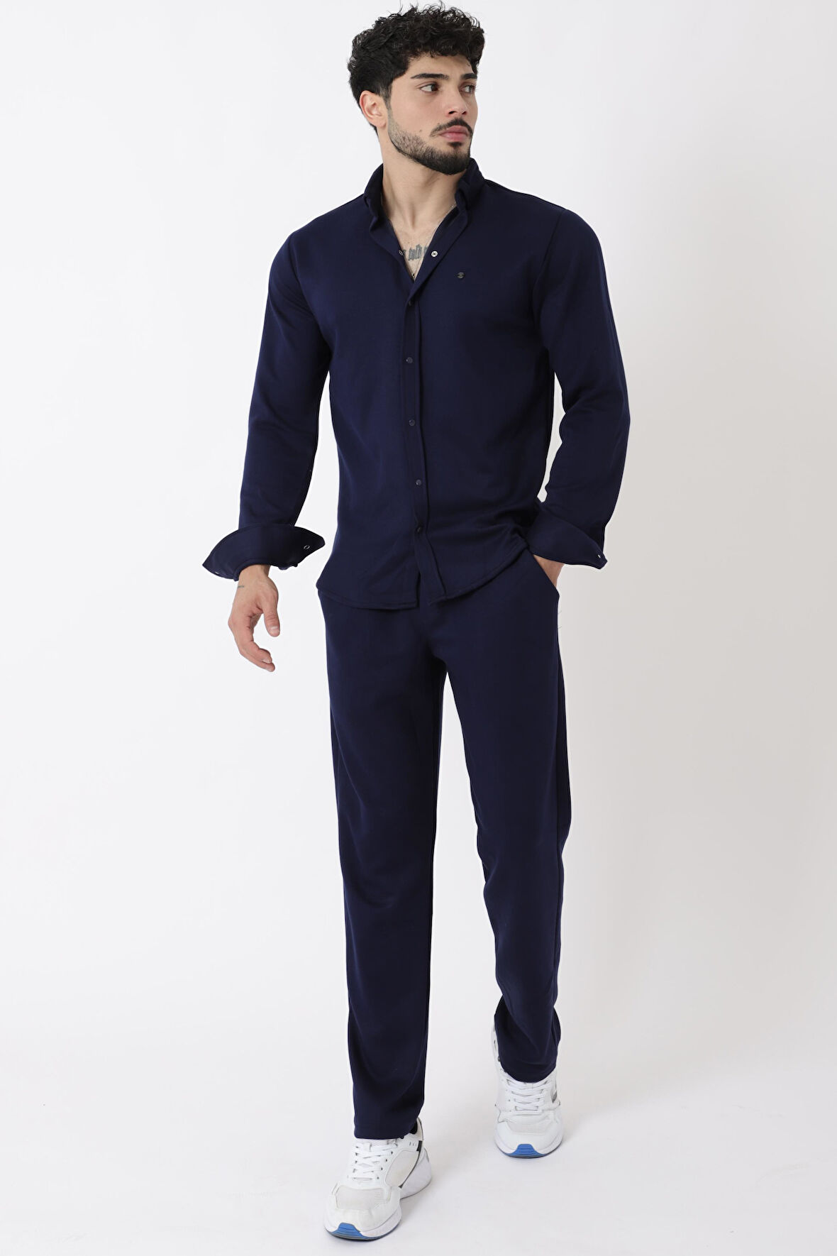 Penye Çıtçıtlı Kışlık Joger Takım QM 2013 6362_72011