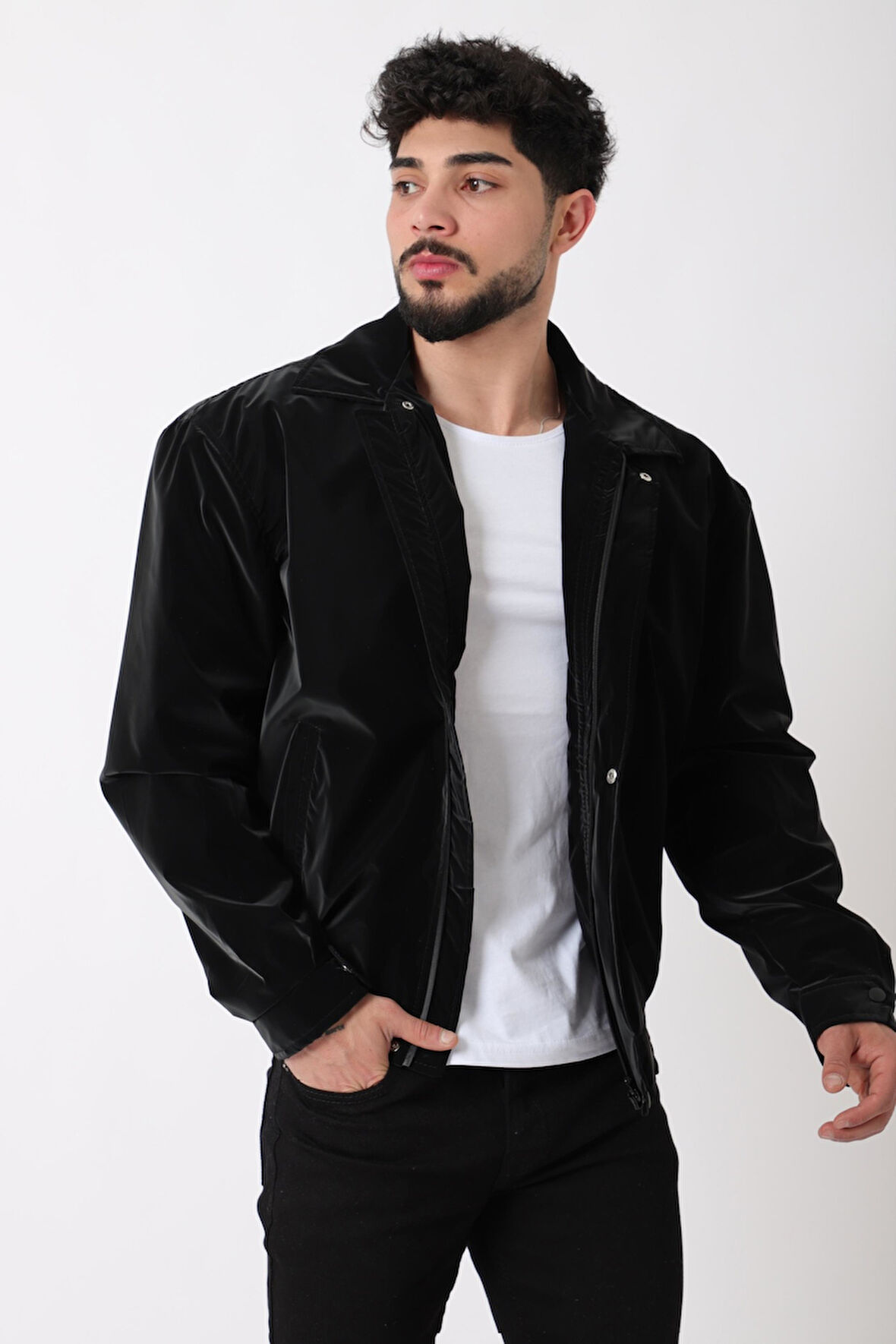 Yakalı Bel Lastikli Nova Mevsimlik Mont BL 1811_60326