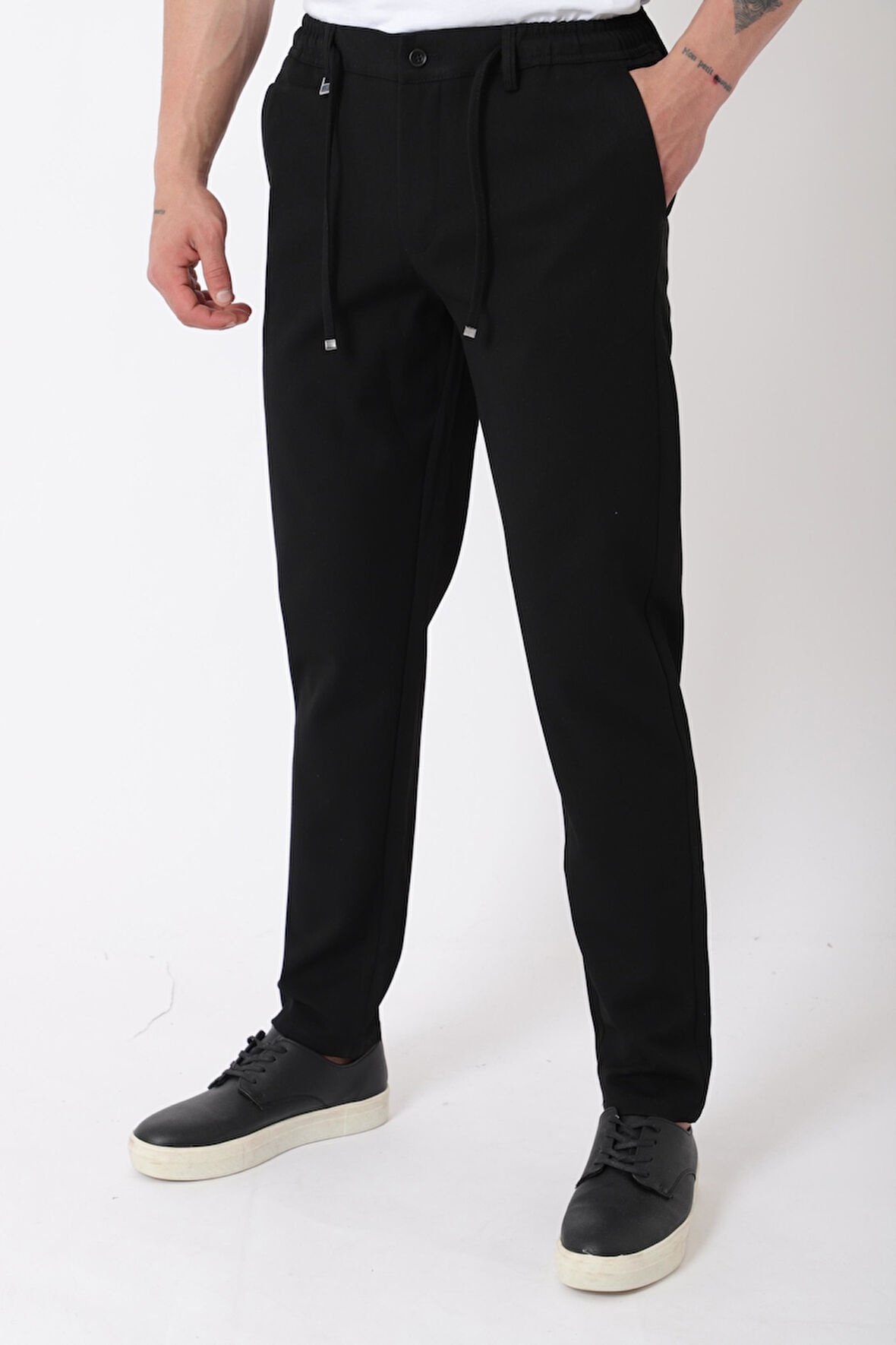 Bel Lastikli Spor En Boy Jogger Pantolon CPT-4_0400