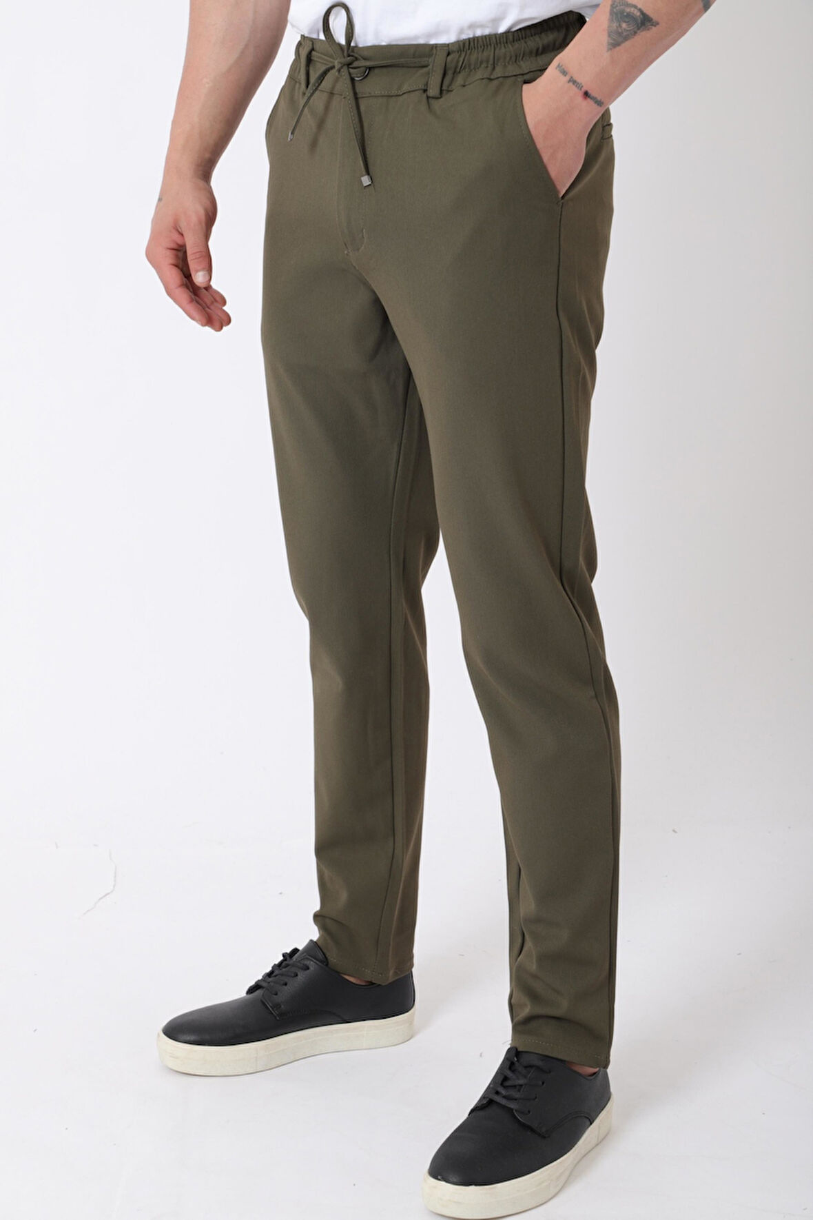 Bel Lastikli Spor En Boy Jogger Pantolon CPT-4_0400