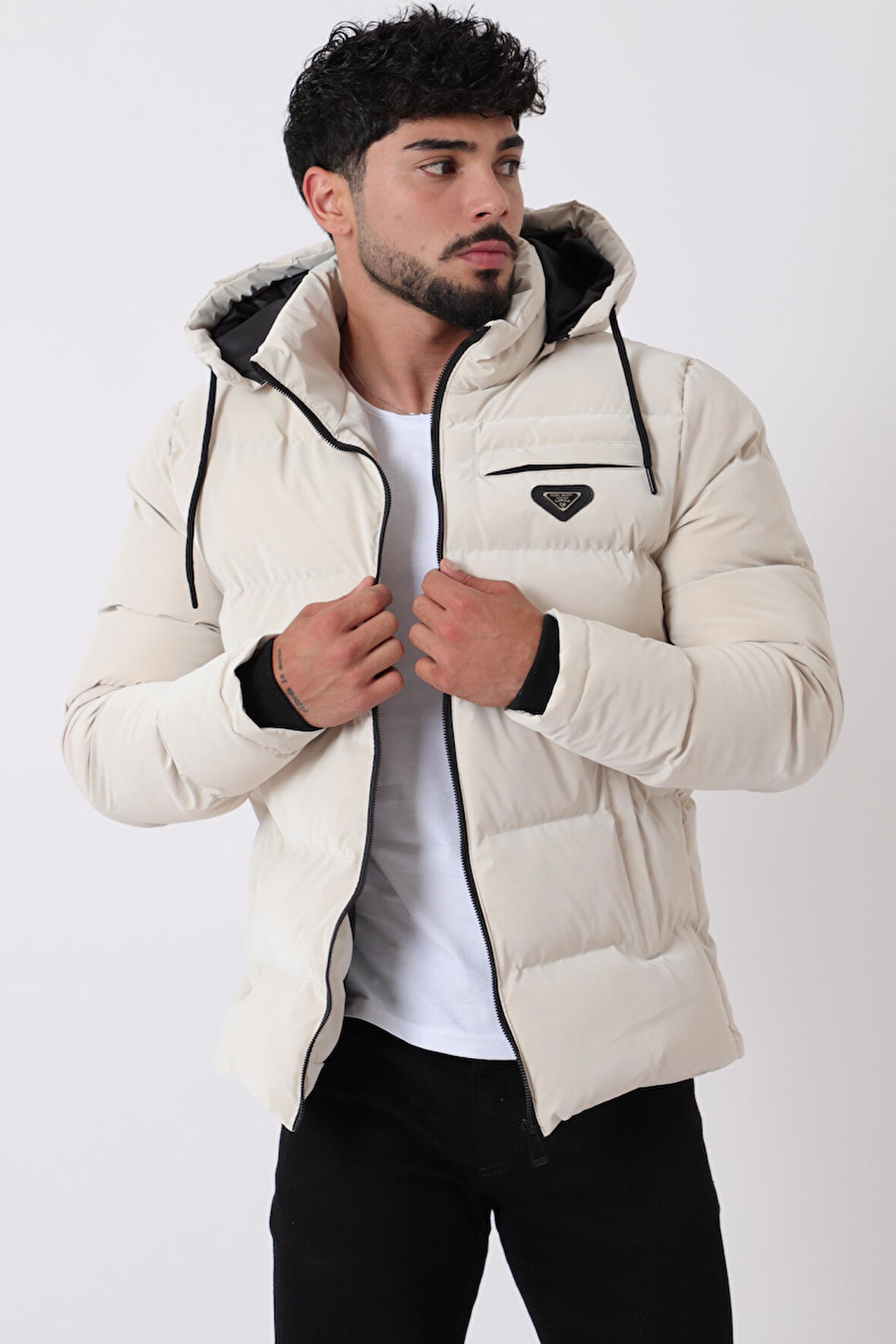 Cep Fermuarlı Armalı Nova Kışlık Şişme Mont PLDP 2959-NM_50451