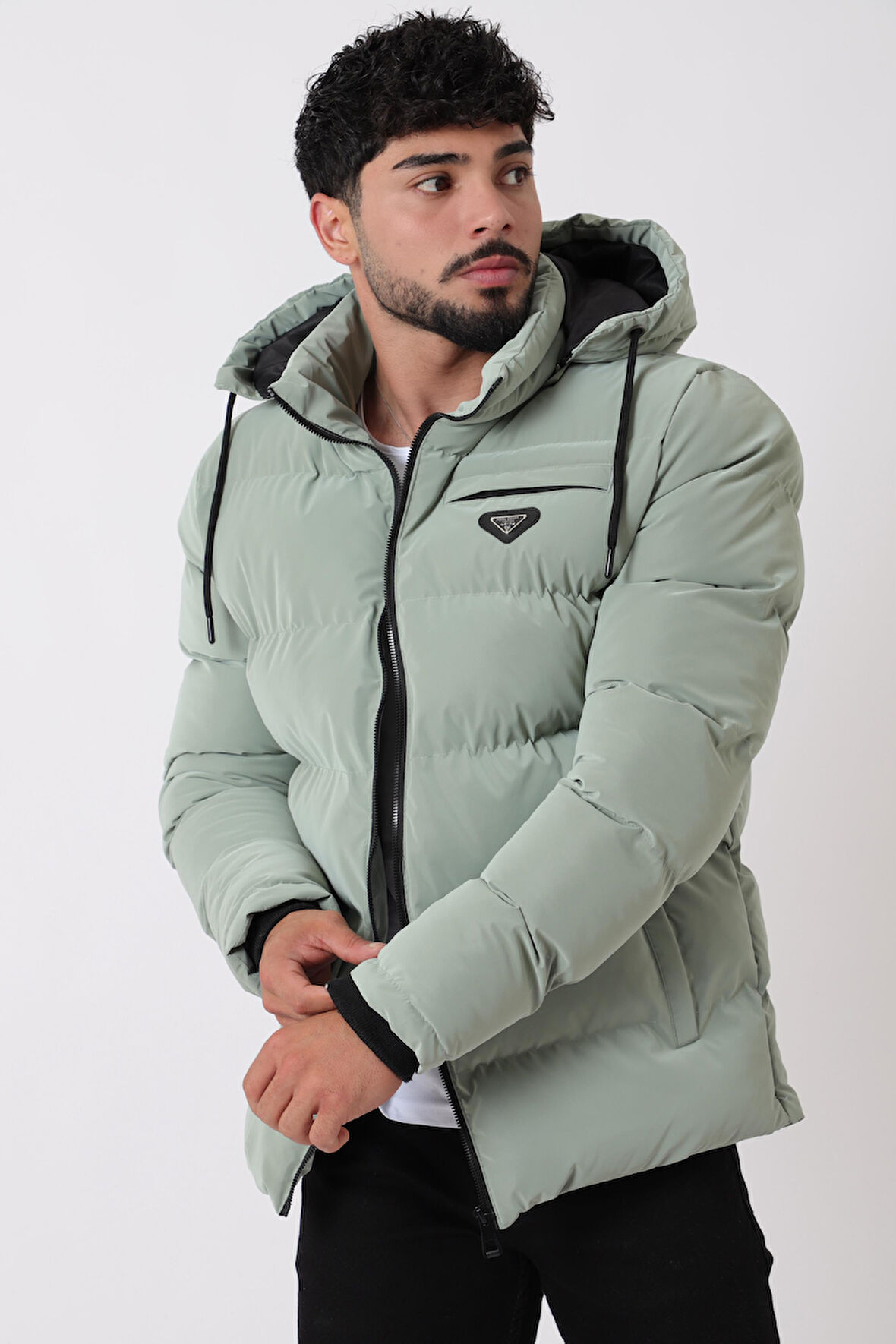 Cep Fermuarlı Armalı Nova Kışlık Şişme Mont PLDP 2959-NM_50451