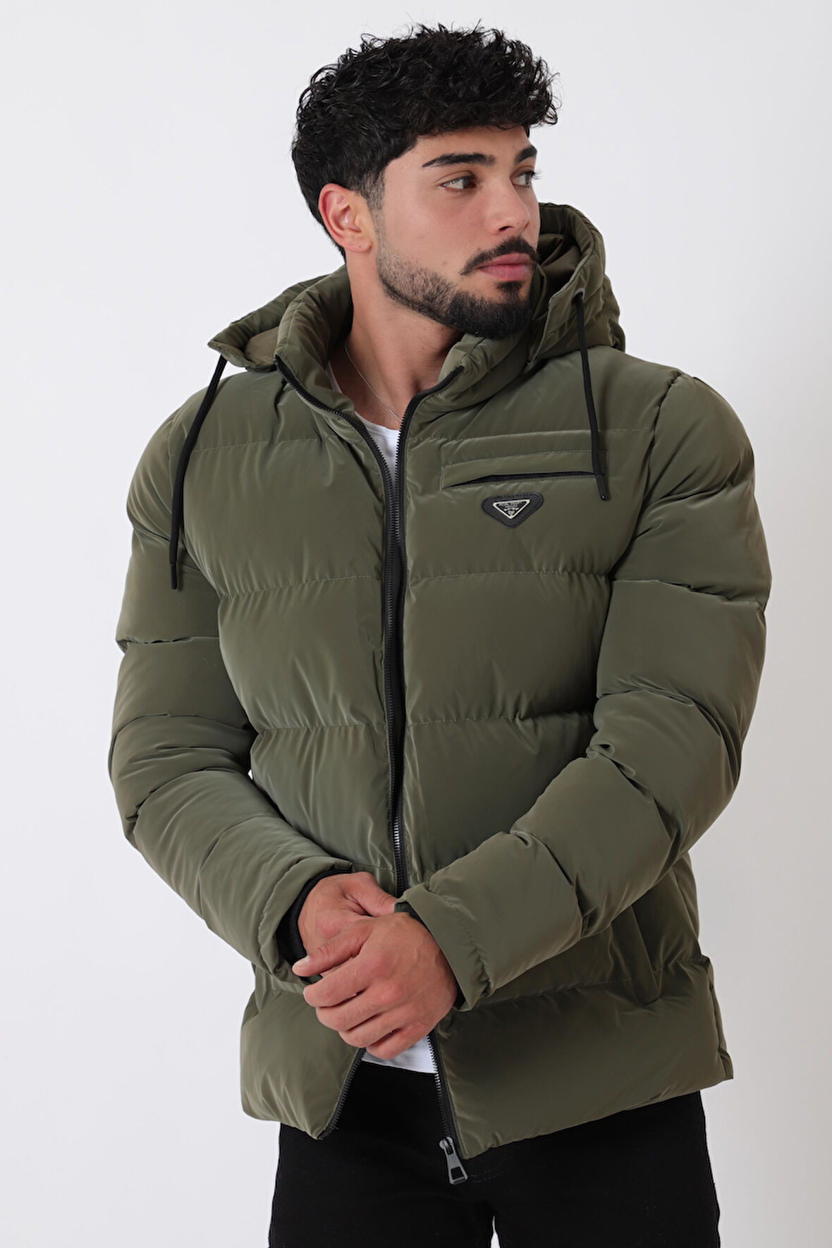 Cep Fermuarlı Armalı Nova Kışlık Şişme Mont PLDP 2959-NM_50451