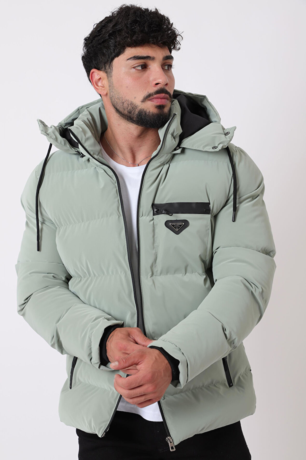 Armalı Çıtçıtlı Nova Kışlık Şişme Mont PLDP 3007_50452