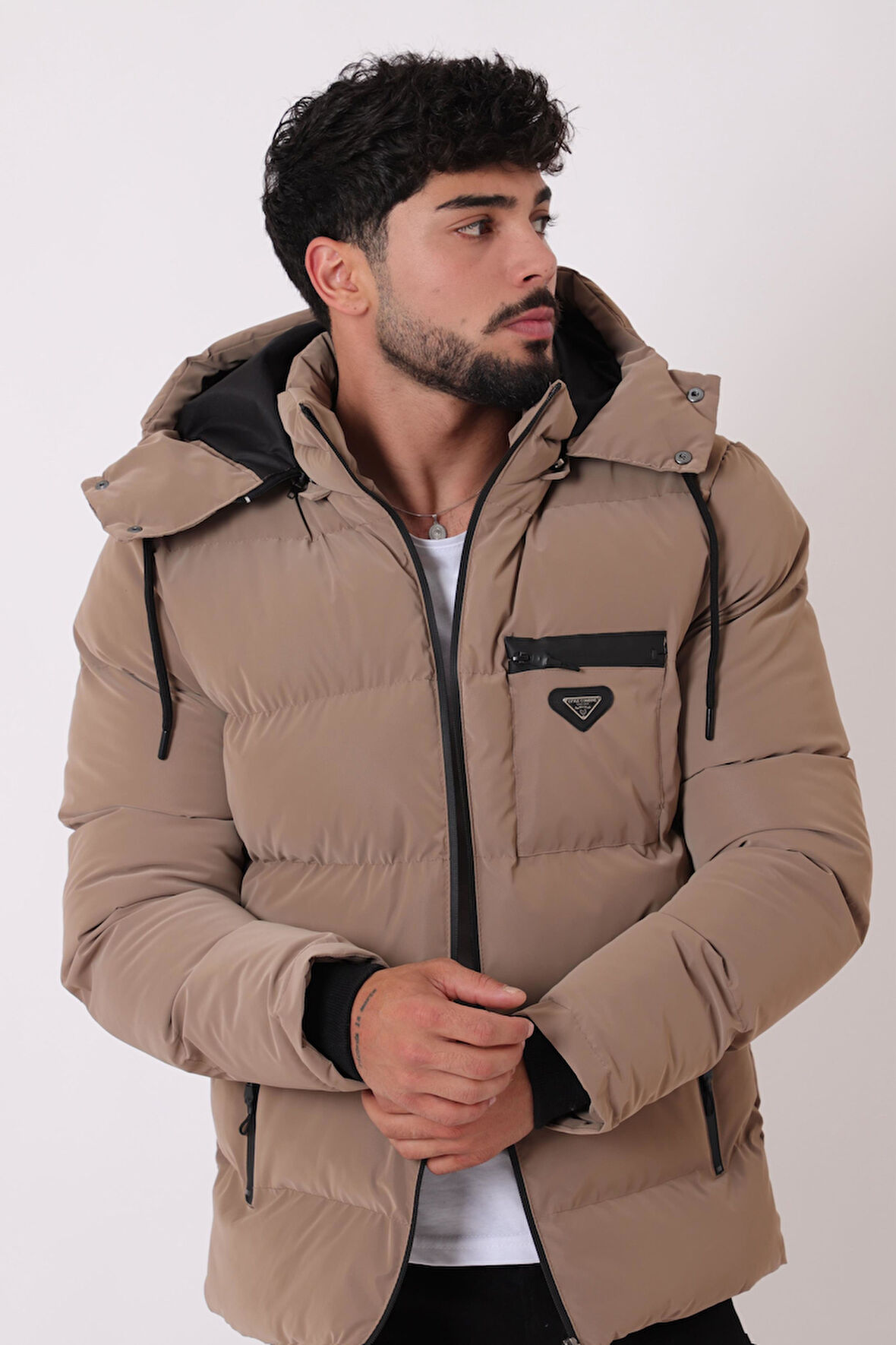 Armalı Çıtçıtlı Nova Kışlık Şişme Mont PLDP 3007_50452