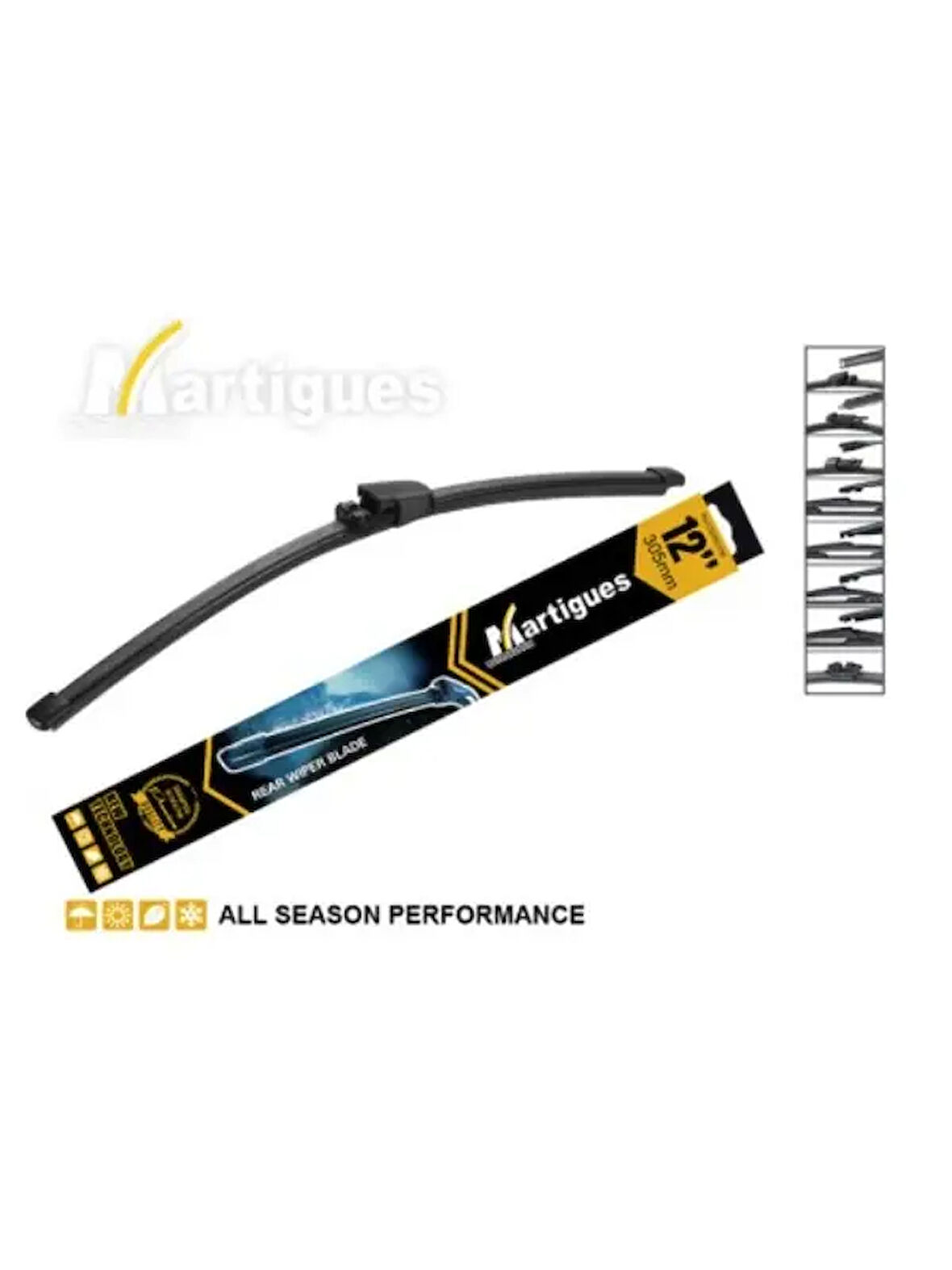 SILECEK SUPURGESI ARKA MUZ VW MULTIVAN T5 CADDY 07› 400MM 16 INC