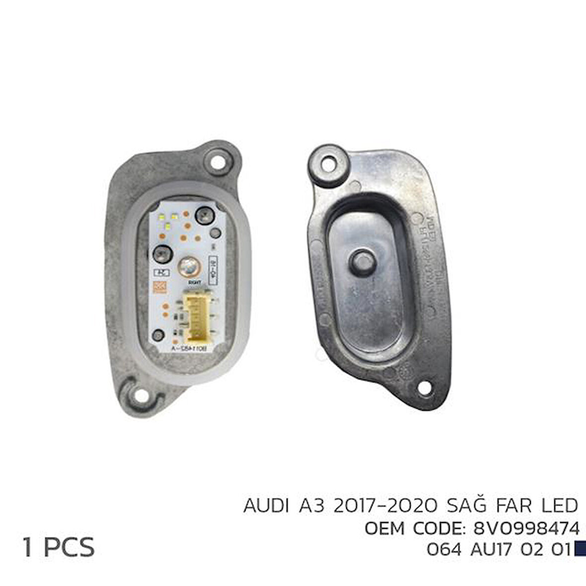 AUDI A3 2017-2020 SAĞ FAR LED MODÜL 850998474 850998474