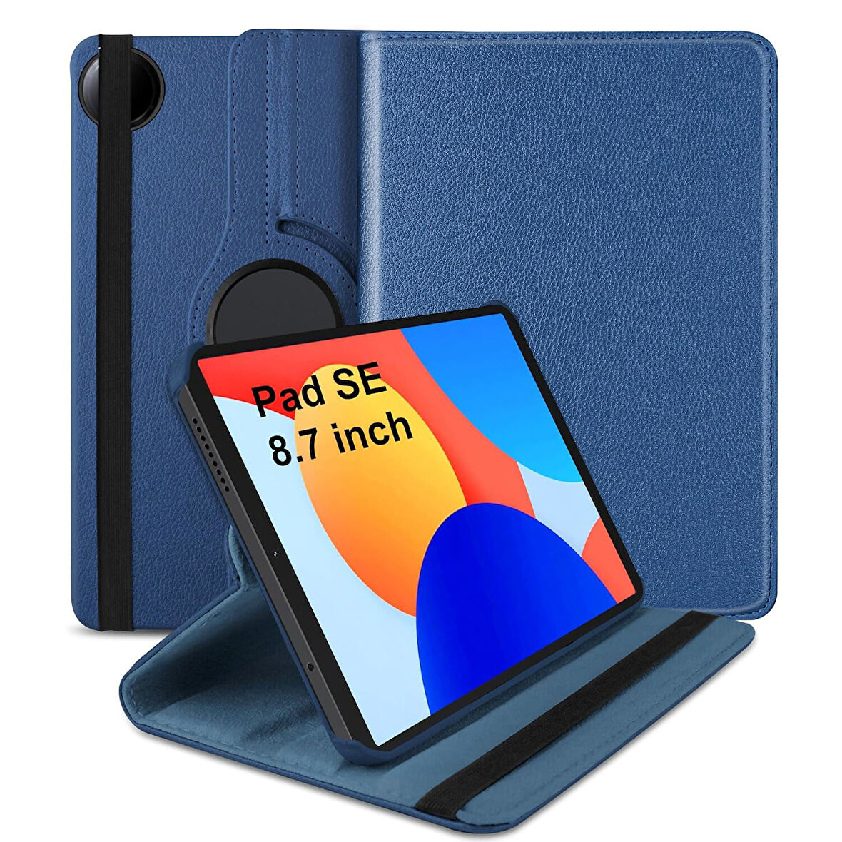 Xiaomi Redmi Pad SE  8.7 Inç ile Uyumlu 360° Dönebilen Standlı Tablet Kılıfı