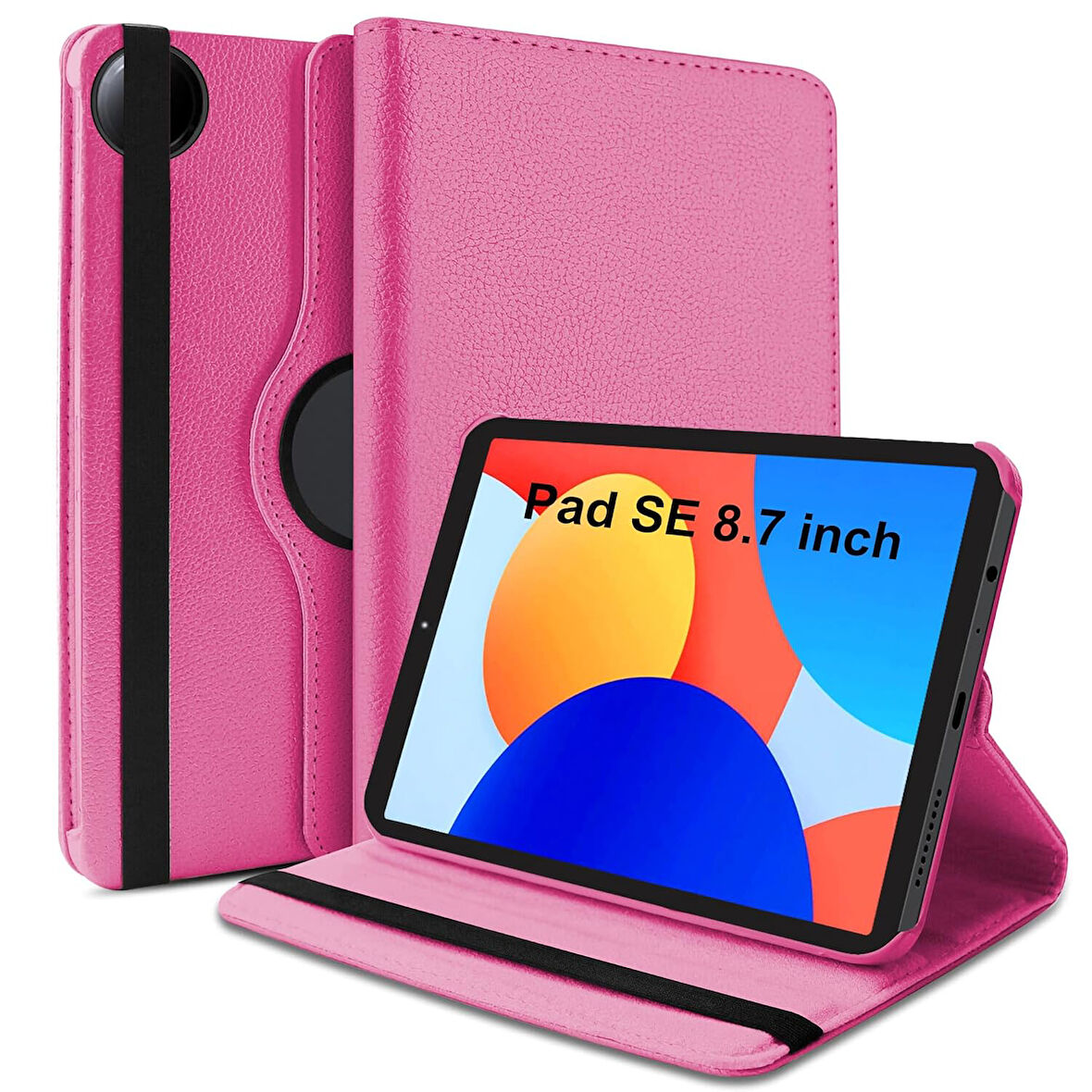 Xiaomi Redmi Pad SE  8.7 Inç ile Uyumlu 360° Dönebilen Standlı Tablet Kılıfı