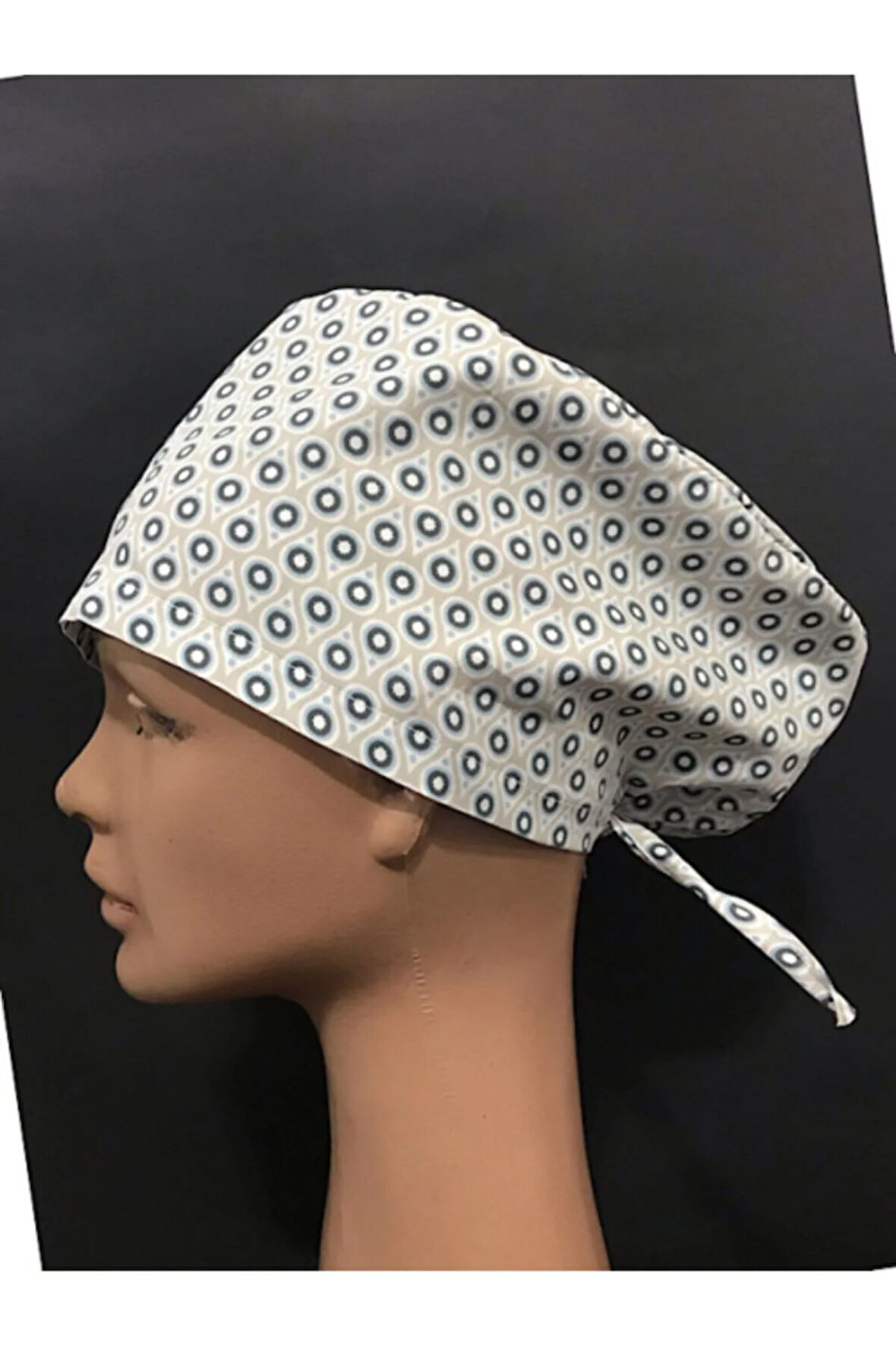 Cerrahi Bone Lastikli Ve Bağcıklıdır Doktor Hemşire Bonesi