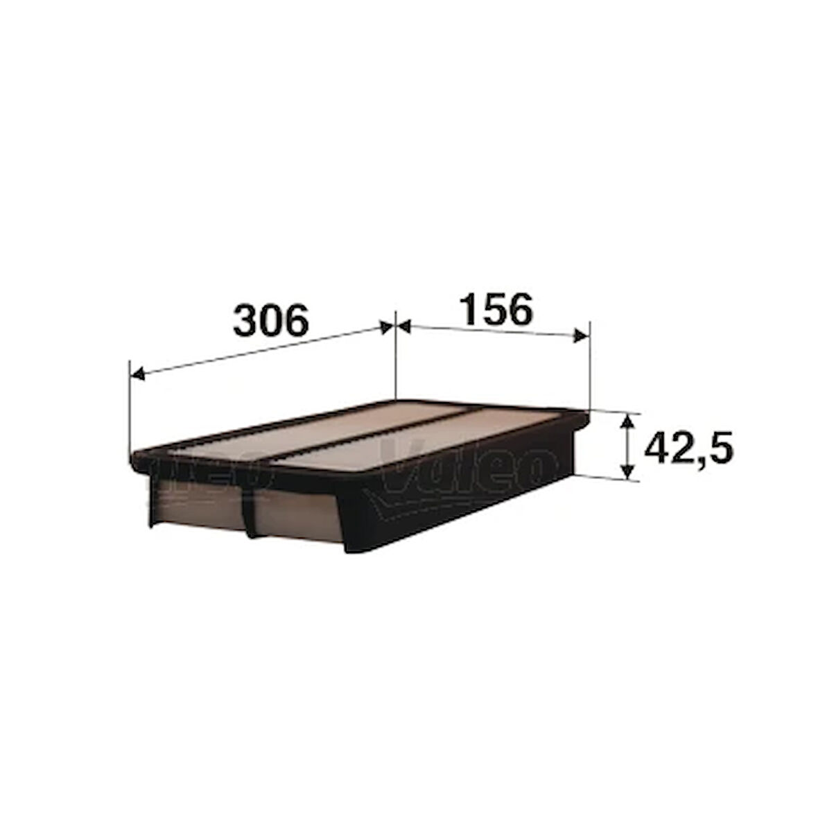 HAVA FİLTRESİ AVENSIS 2.0 D 1999-2003 CAMRY 2.5 56 1988-1991 CARINA 2 2.0 D 1988-1992 X 1780127010 1780164010