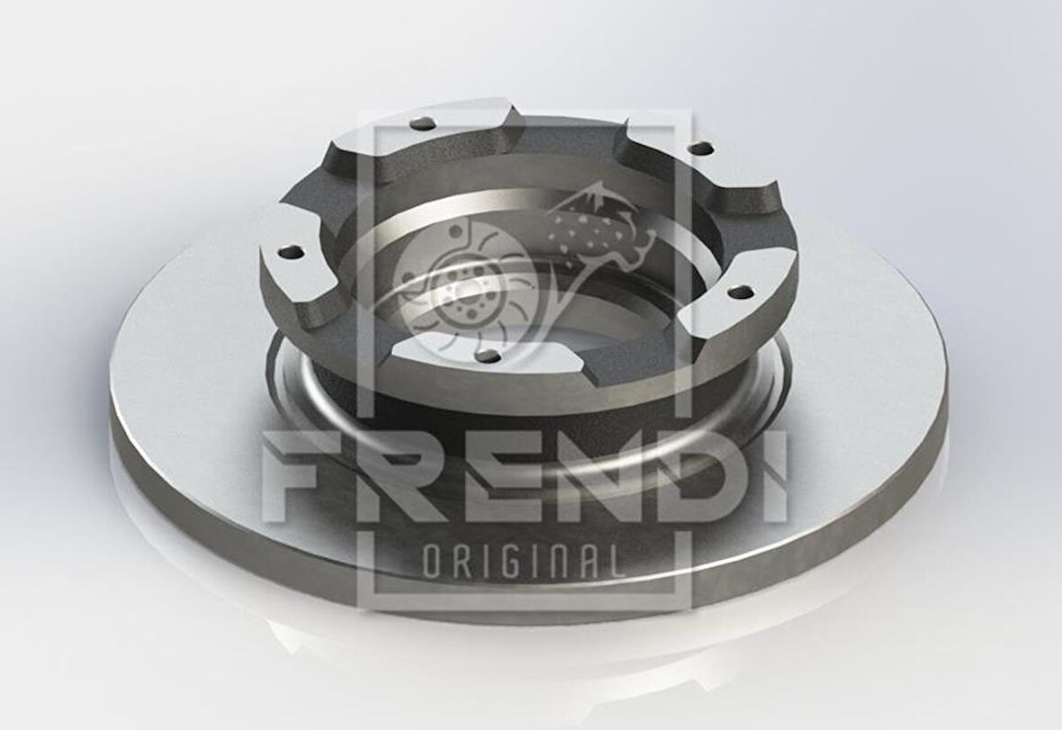 ARKA FREN DISK AYNASI TRANSIT 5347 2.2TDCI 2006-2014 O.CEKER 6C112A315BB 6C112A097AB 1387152