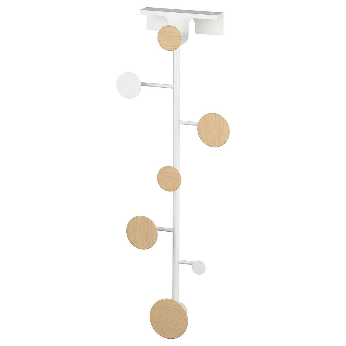 Kapı askısı, beyaz-huş, 99x28 cm