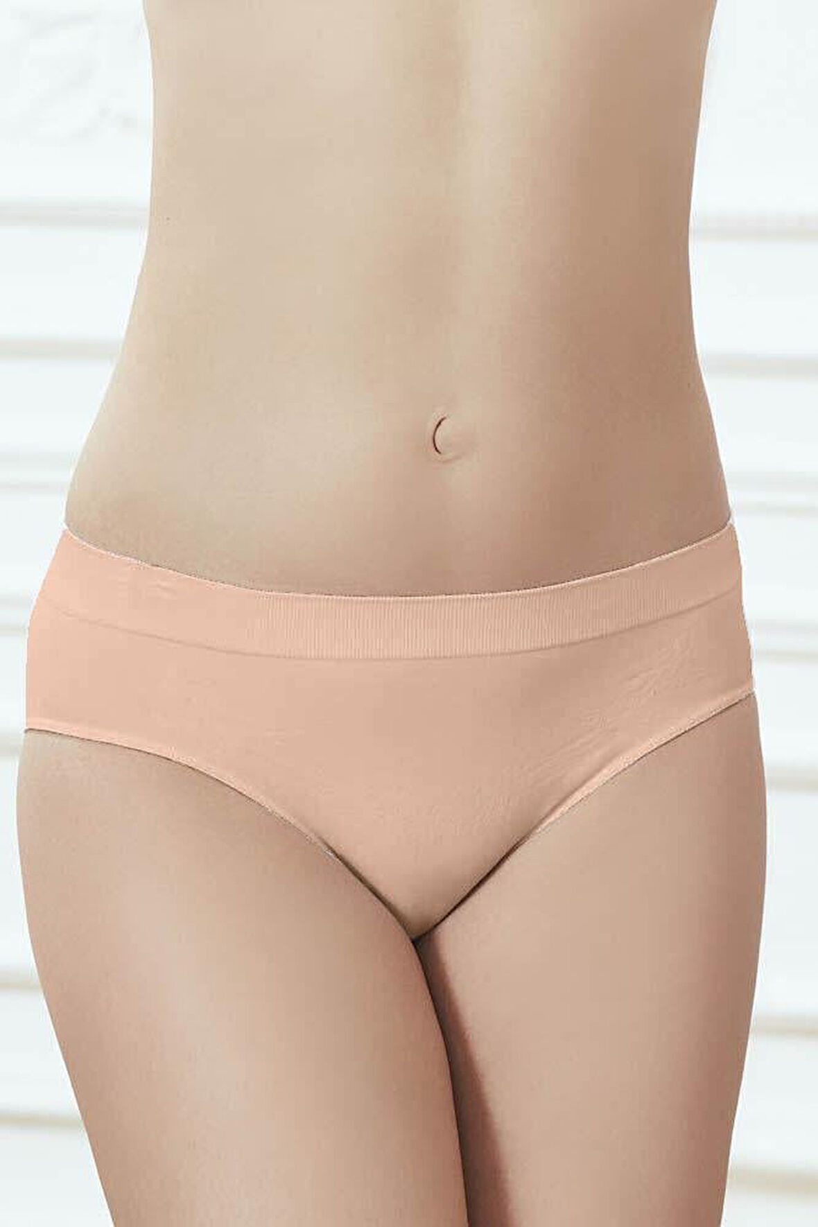 Ten Dikişsiz Slip Külot - Ten - XXL