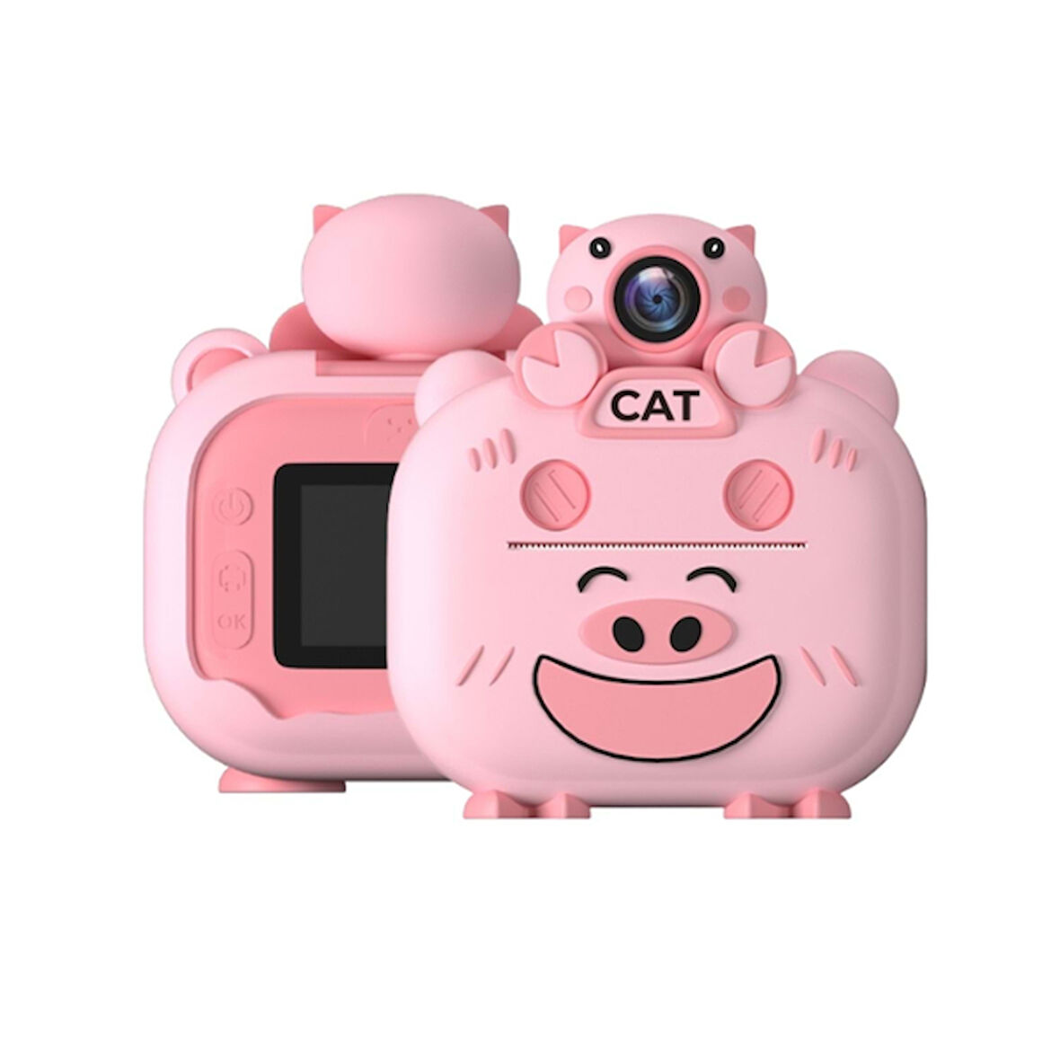 MPIA S1 Kameralı Fotoğraf Yazıcısı Pembe Renk