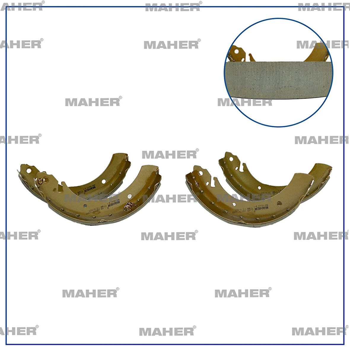 FREN BALATA H-100 1994-2006 MİNİBÜS / SSANGYONG REXTON / ACTYON / MUSSO PABUÇ ARKA (OEM TİP) 58305 44A10