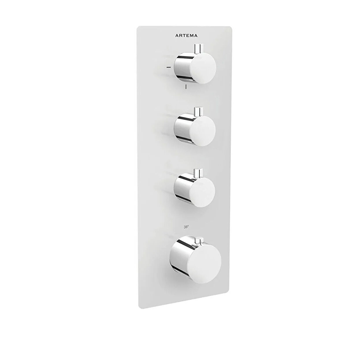 Artema A47189 AquaHeat S5 Ankastre Banyo/Duş Bataryası (5 Yollu Yönlendirici)