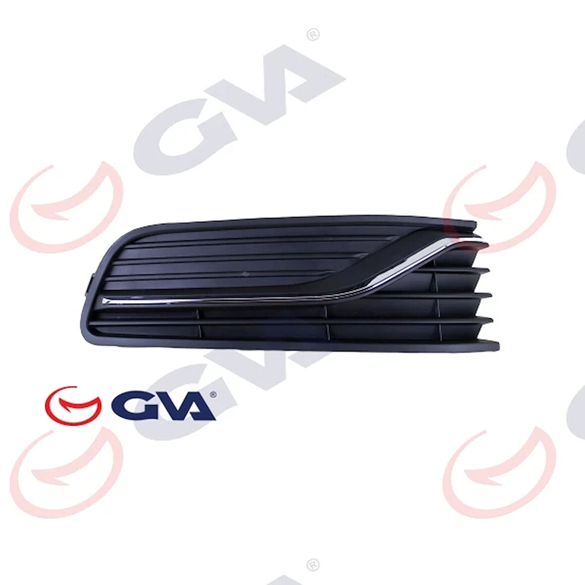 ÖN TAMPON SİS ÇERÇEVESİ SİSSİZ NİKELAJLI SAĞ POLO 2014-2016 6C0854662A