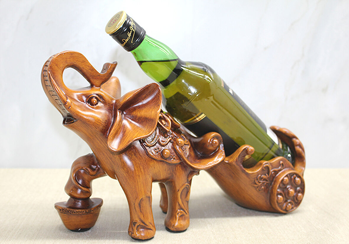 Polyester Fil Figürü Şaraplık 