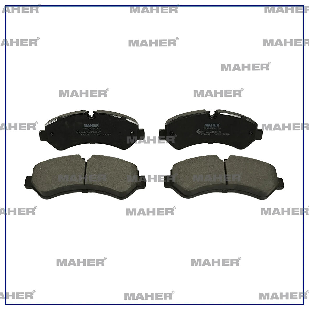 FREN BALATA SPRINTER (907-910) 2018 511-514-516-519CDI ÇİFT TEKER ARKA A9074208700