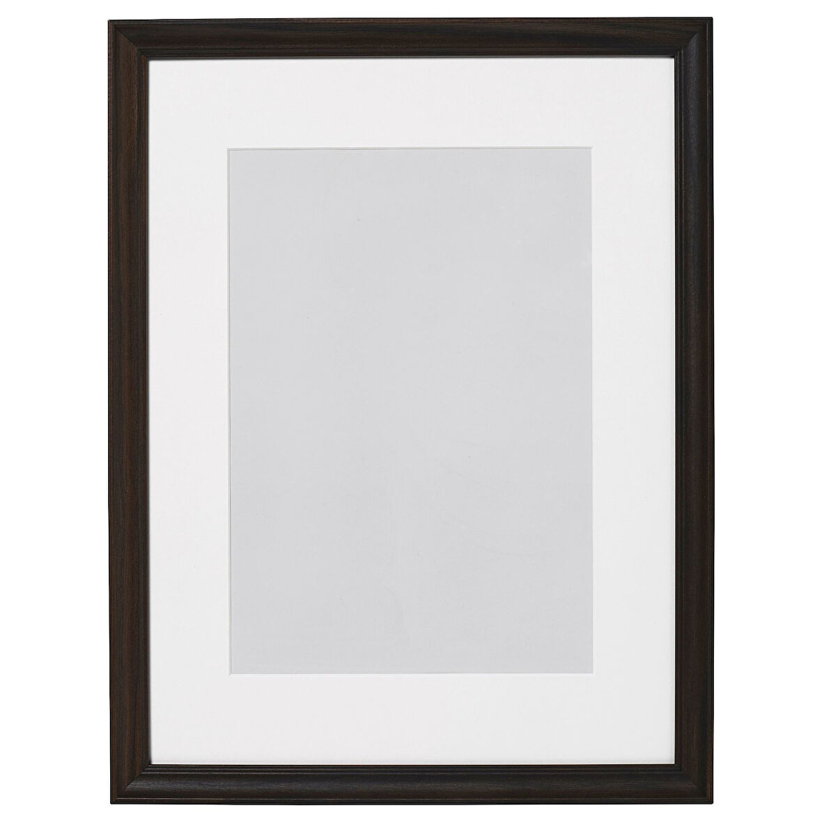 Ahşap çerçeve, meşe görünümlü koyu kahve, 30x40 cm