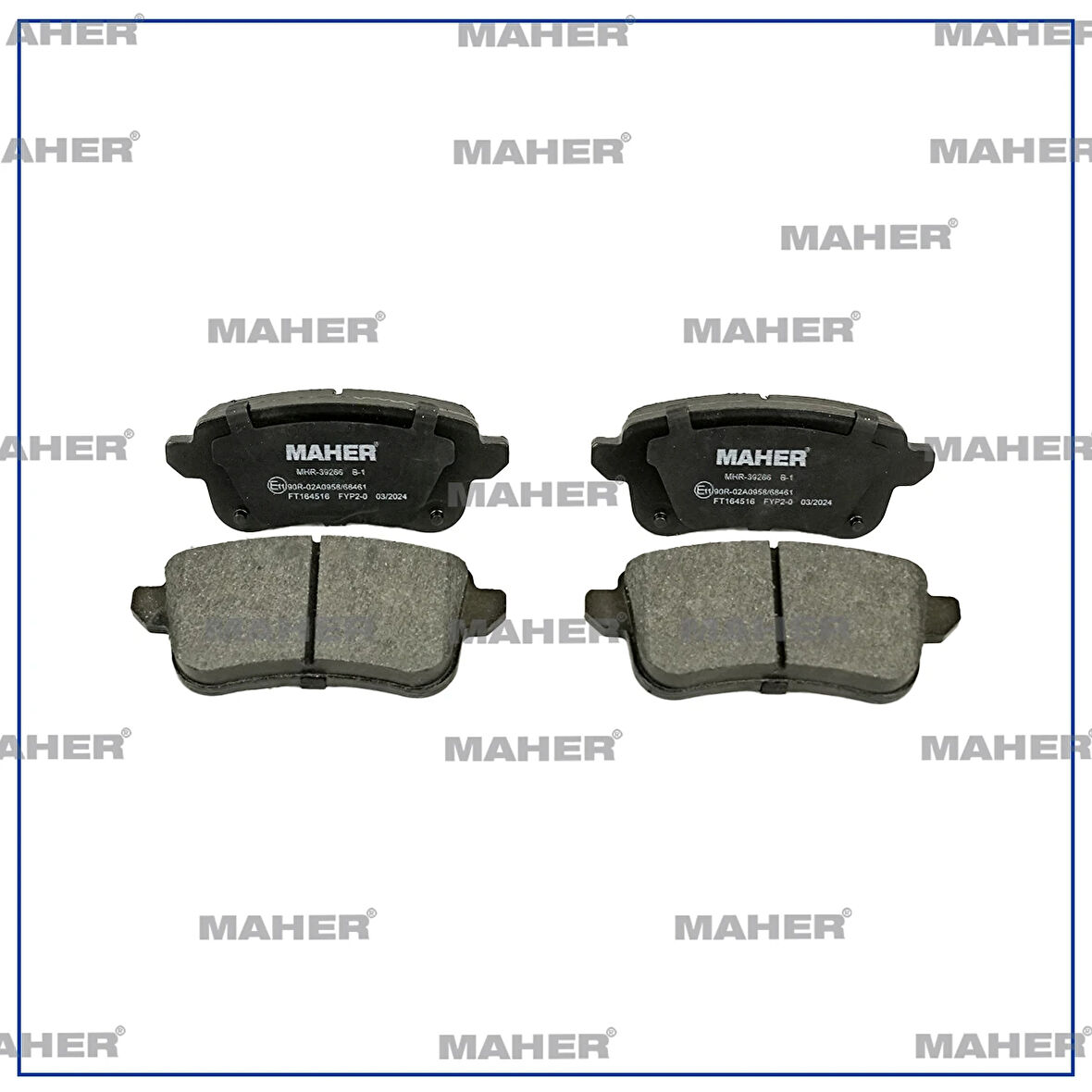 FREN BALATA MEGANE 4 / GRAND SCENIC 3 2013 ARKA 440608061R