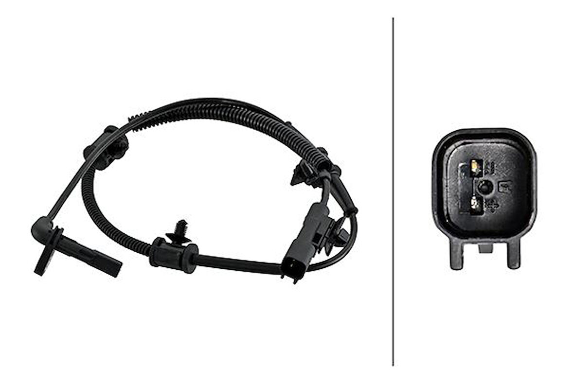 ÖN ABS TEKERLEK HIZ DEVİR SENSÖRÜ OPEL INSİGNİA A 2008-2017 1.4-1.4 LPG-1.6-1.6 T-1.8-2.0 T-2.0 E85T 23483145 1235053 12841616 6238228