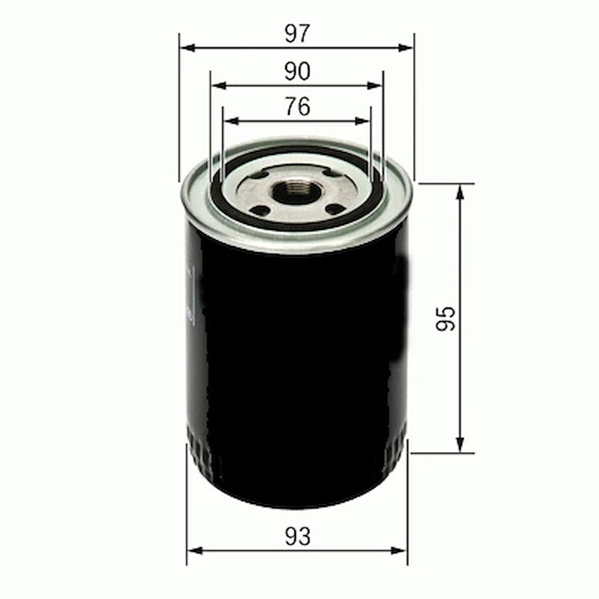 YAĞ FİLTRESİ FIESTA 1.8DI-FOCUS 1.8TDCI-1.8DI/TDDİ-1.8T-CONNECT 2002-2014 1.8TDCI TRANSIT T15-T12 2.5TD 1995-2001 4M5Q6714BA 4M5Q6714B1A 1322152