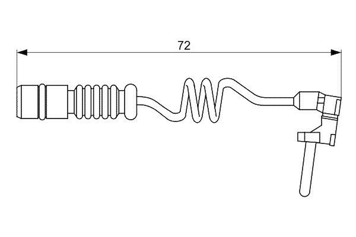 BALATA FISI MERCEDES W461 W463 W163 W163 A2025400717