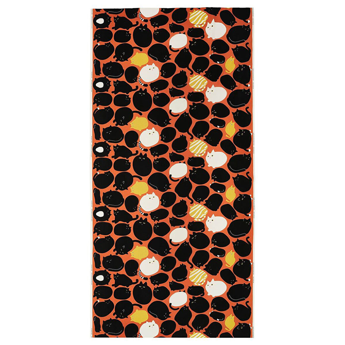 Kesilmiş kumaş, turuncu, 150x300 cm