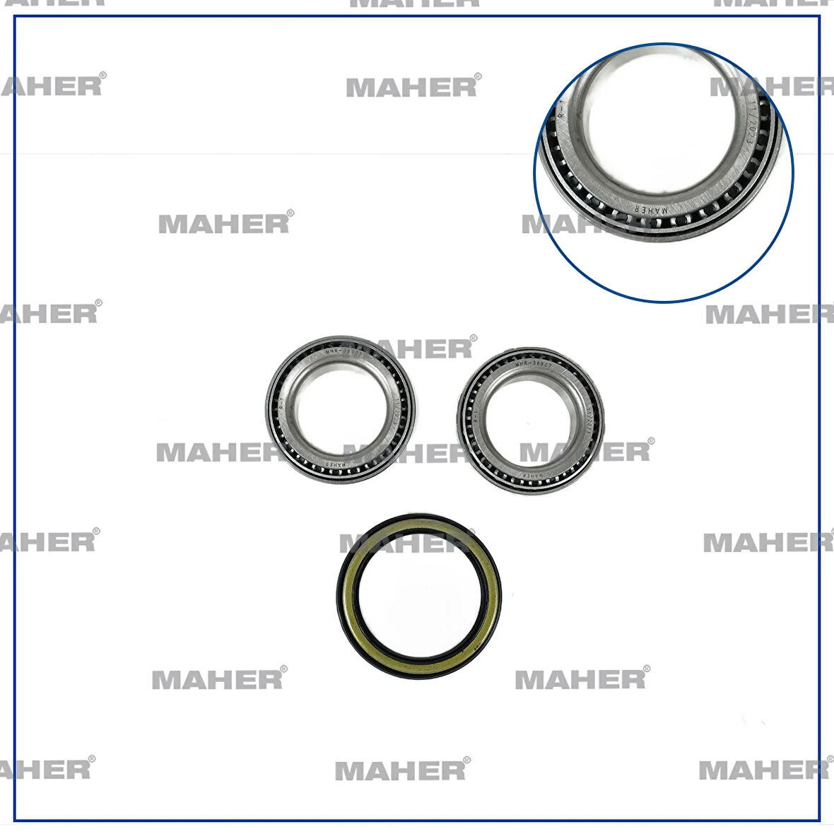 TEKER KİTİ ÖN TEKER RULMAN SETI KIA PRIDE 1995 / MAZDA 323 1985-1996 TKKA110