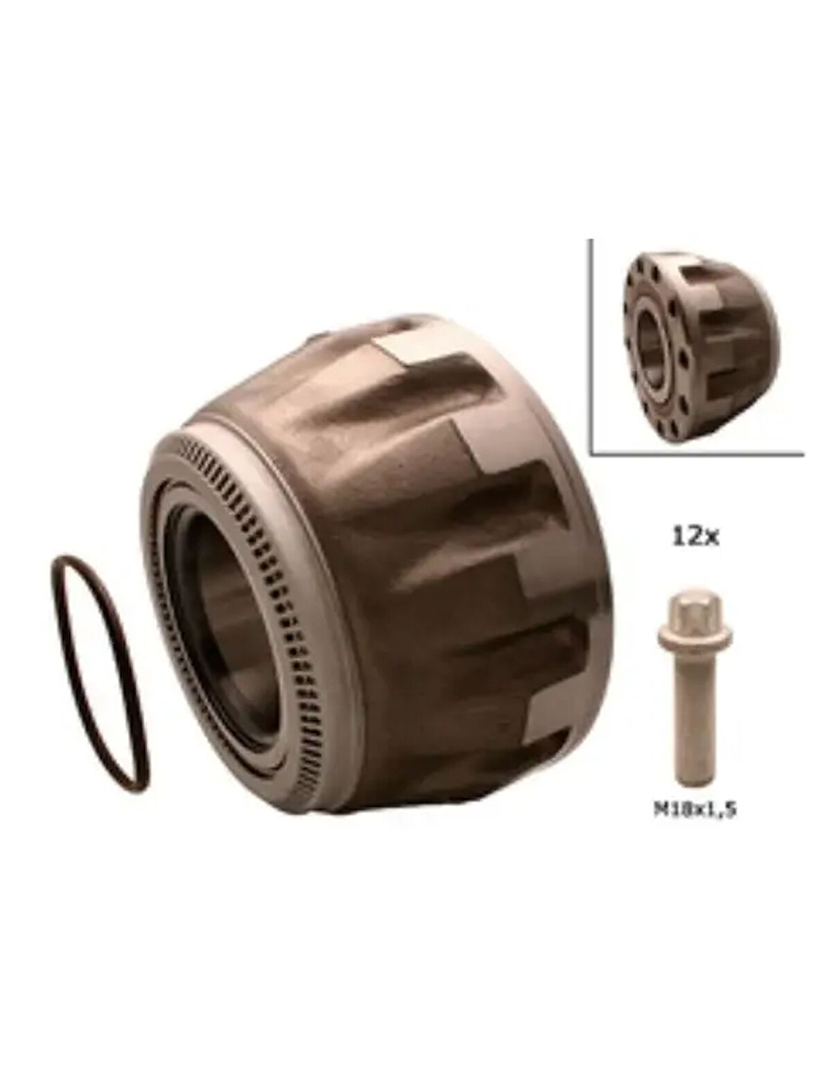 PORYALI TEKER RULMANI SAF DORSE EM. ABS SENSOR HALKALI SKRB 9019-9022 - SKRLB 9019-9022 (82x196x112)